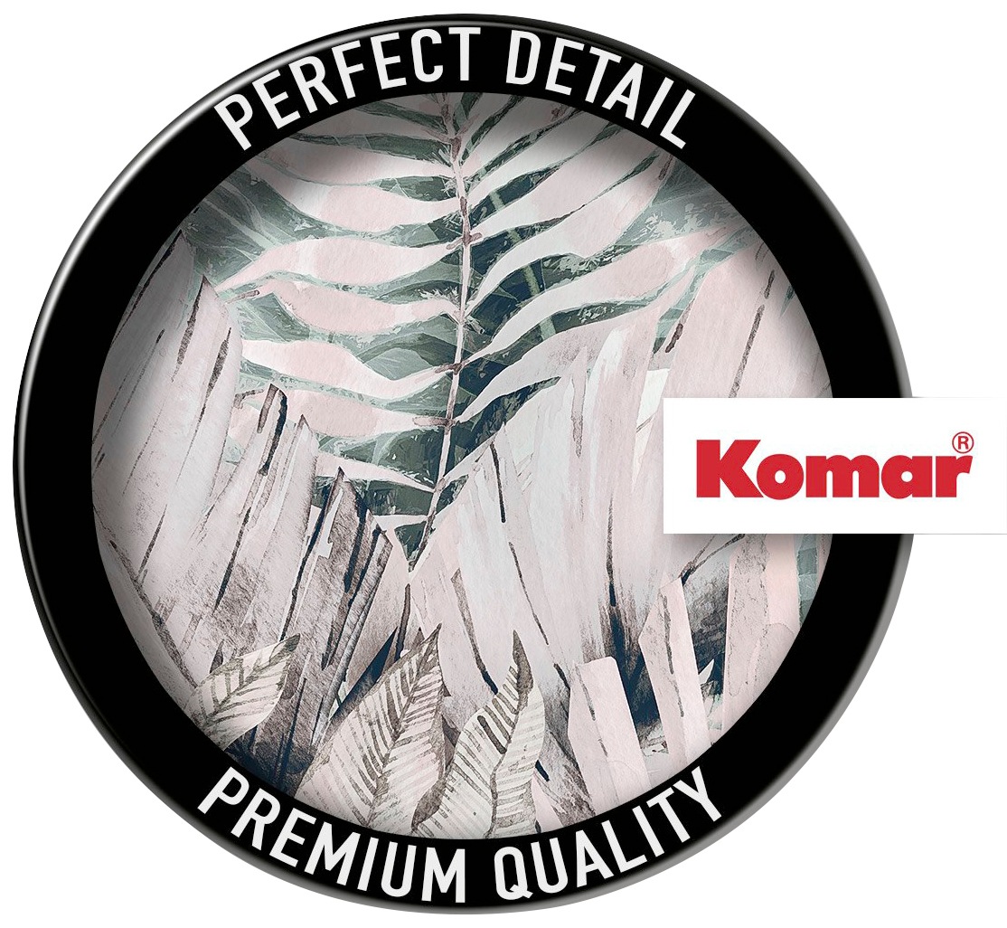 Komar Vliestapete »Digitaldruck Vlies -  Palmiers Tropicaux - Größe 250 x 250 cm« bedruckt glatt Wohnzimmer, Schlafzimmer