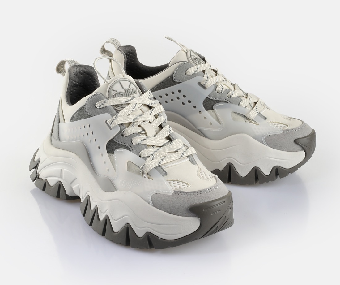 Buffalo Plateausneaker »TRAIL ONE«, Freizeitschuh, Halbschuh, Schnürschuh mit Memory-Foam