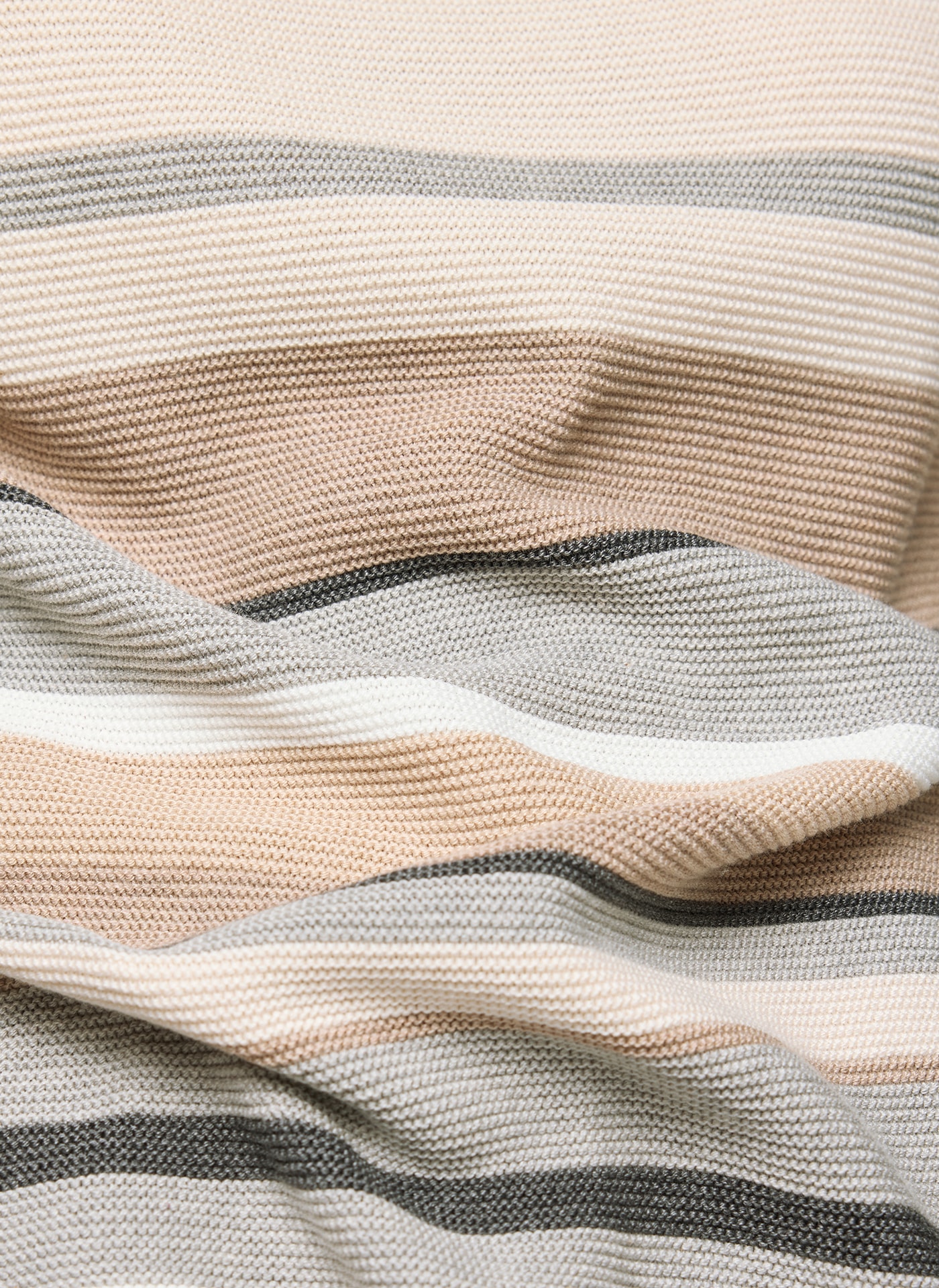 Rabe Streifenpullover mit intarsien Muster