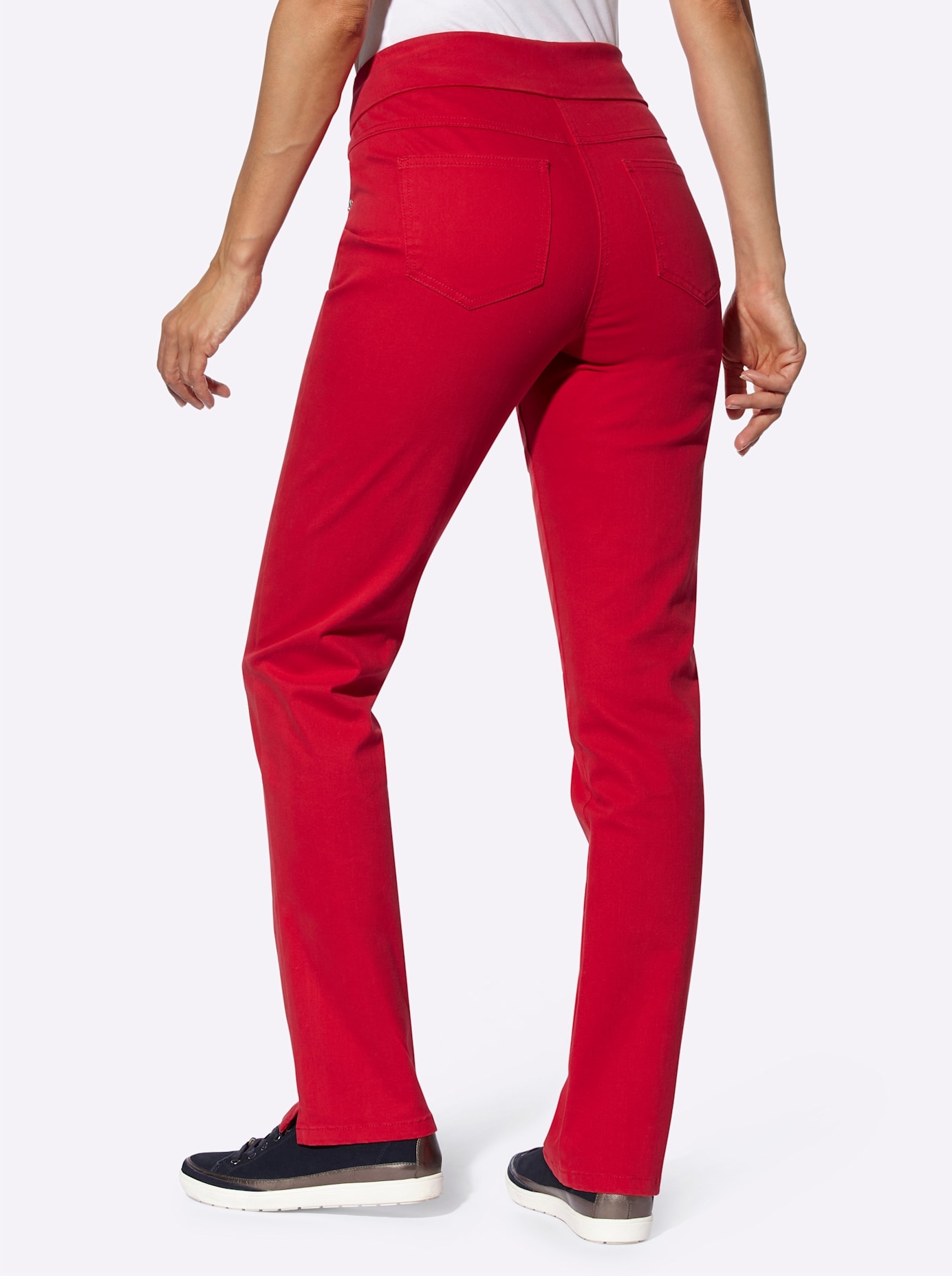 Casual Looks Schlupfjeans, (1 tlg.)