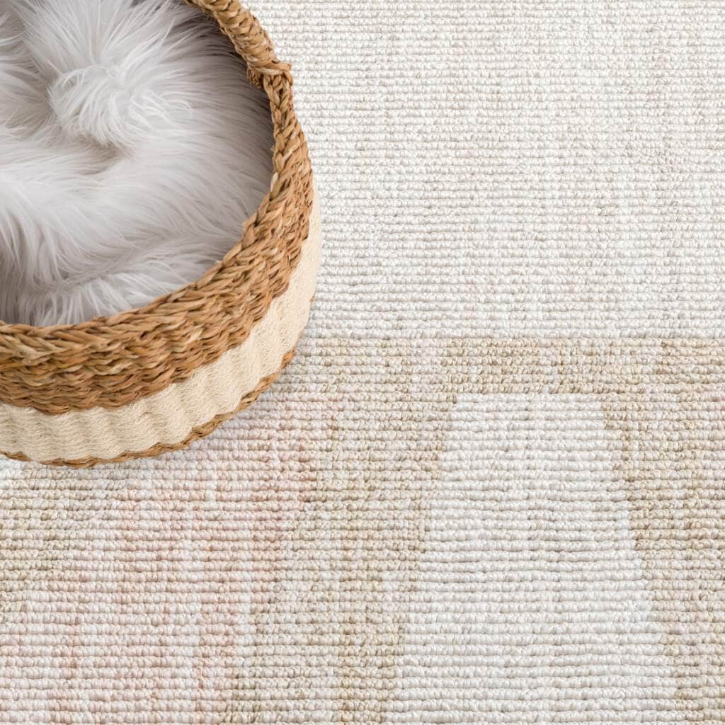 Carpet City Teppich »CLASICO 9152«, rechteckig, 11 mm Höhe, Läufer, Kurzflor, Hochtief-Muster, Boho, Fransen, Wohnzimmer