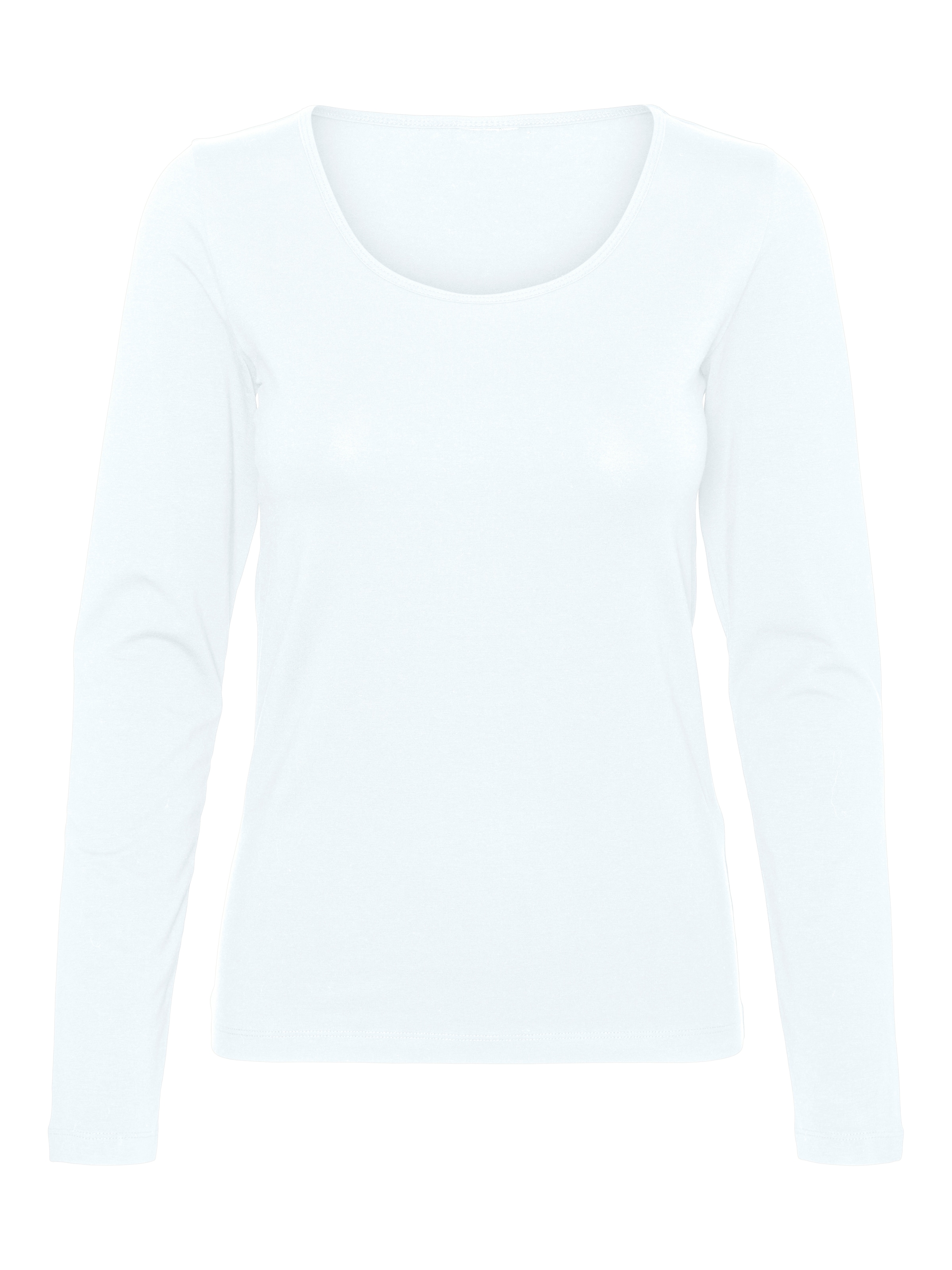 Vero Moda Langarmshirt »VMLULU LS U-NECK TOP JRS GA NOOS«