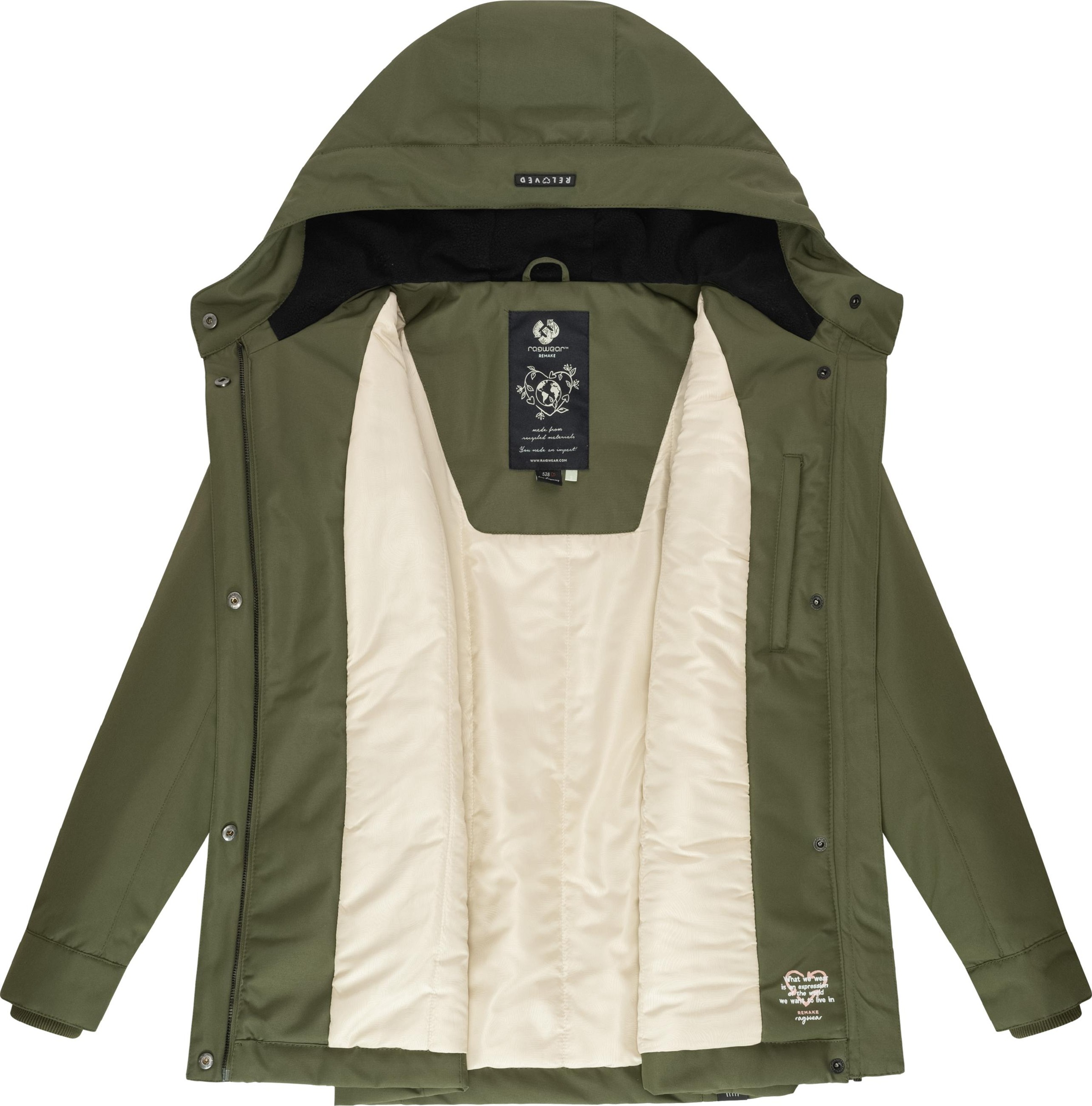 Ragwear Wintermantel »Winterjacke Jazmin Remake II Intl.«