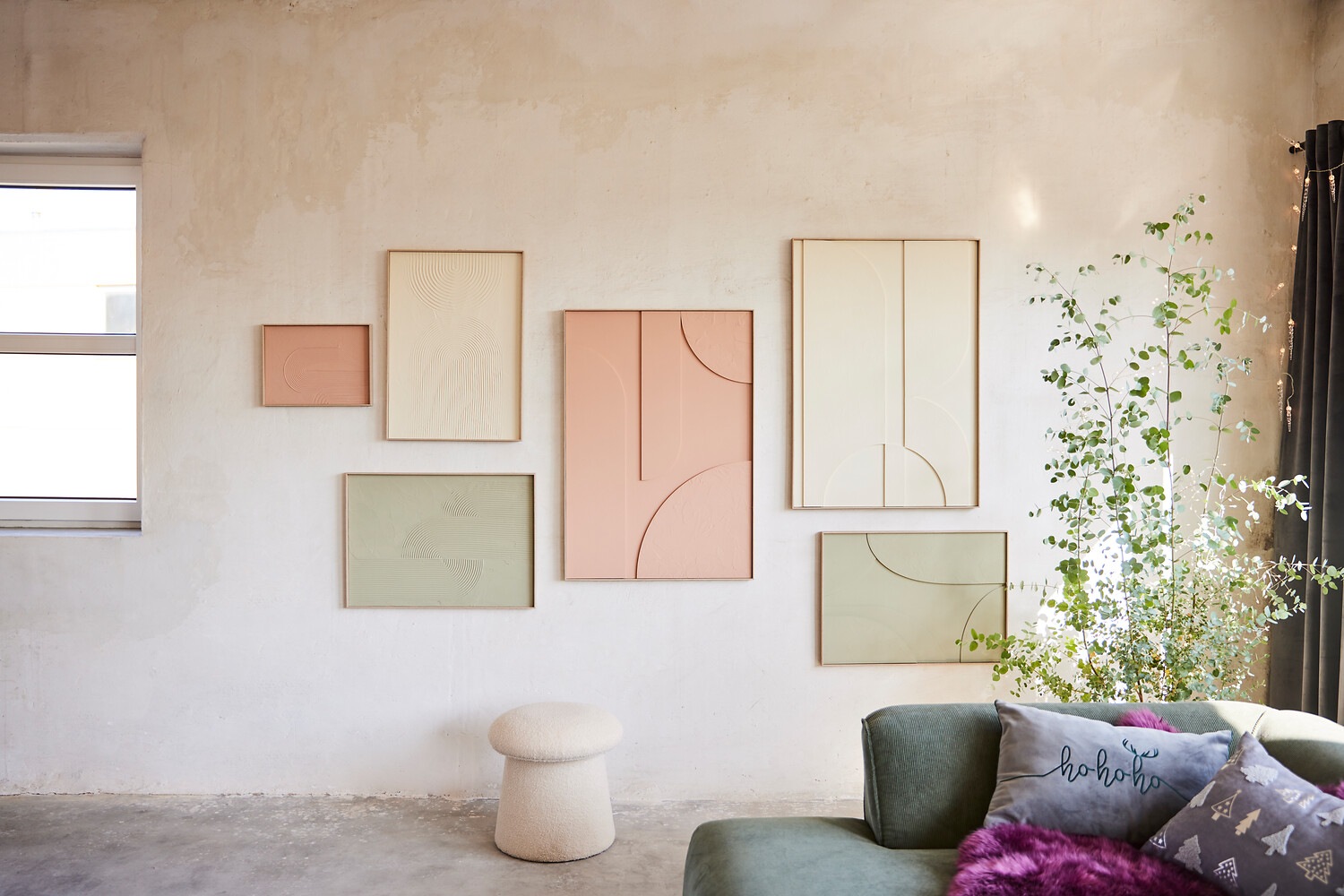 Reinders! Wandbild »Saturn - terra/nude«