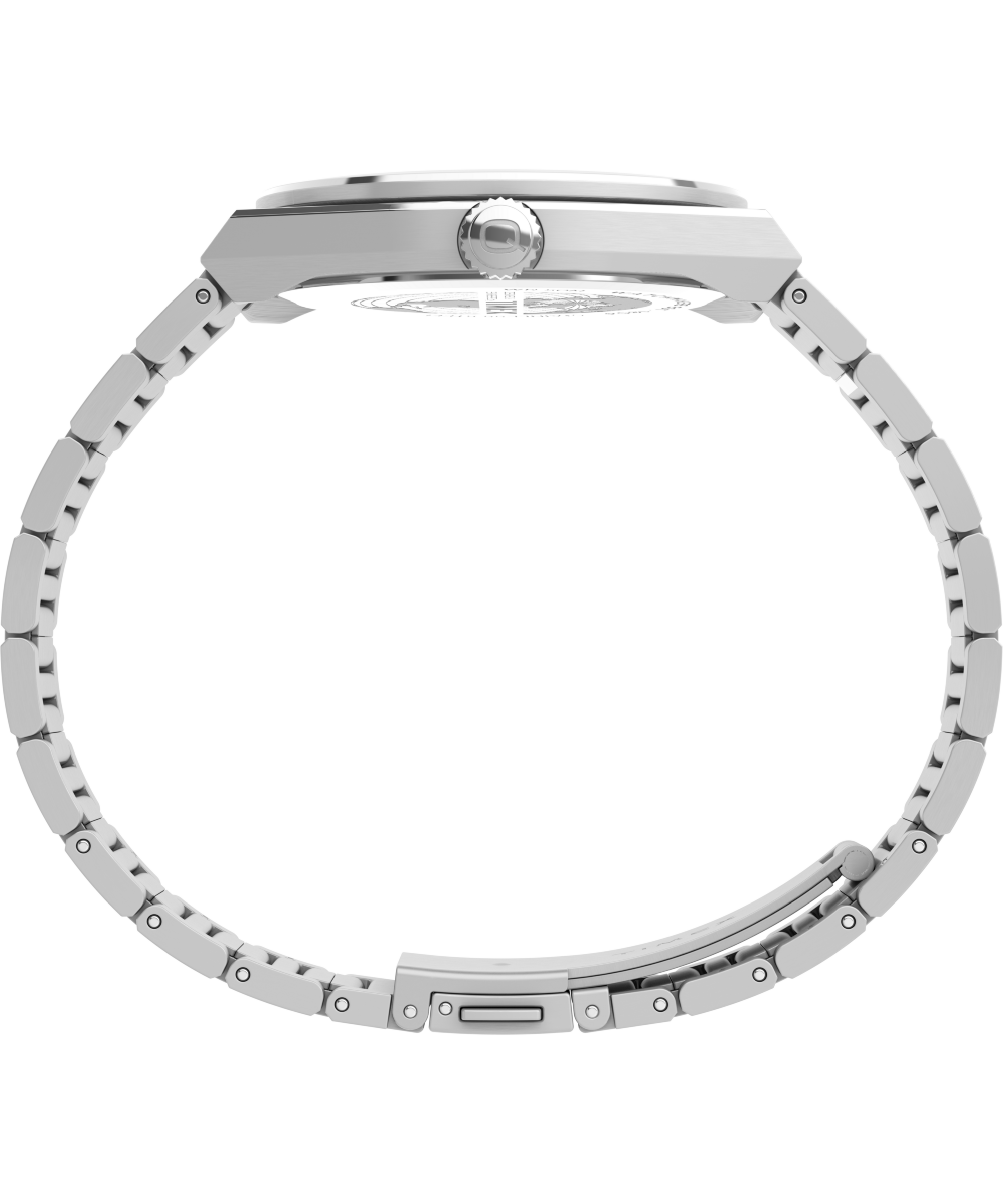 Timex Quarzuhr »CONTINENTAL« Armbanduhr, Damenuhr, Edelstahlarmband, Datum, Leuchtzeiger