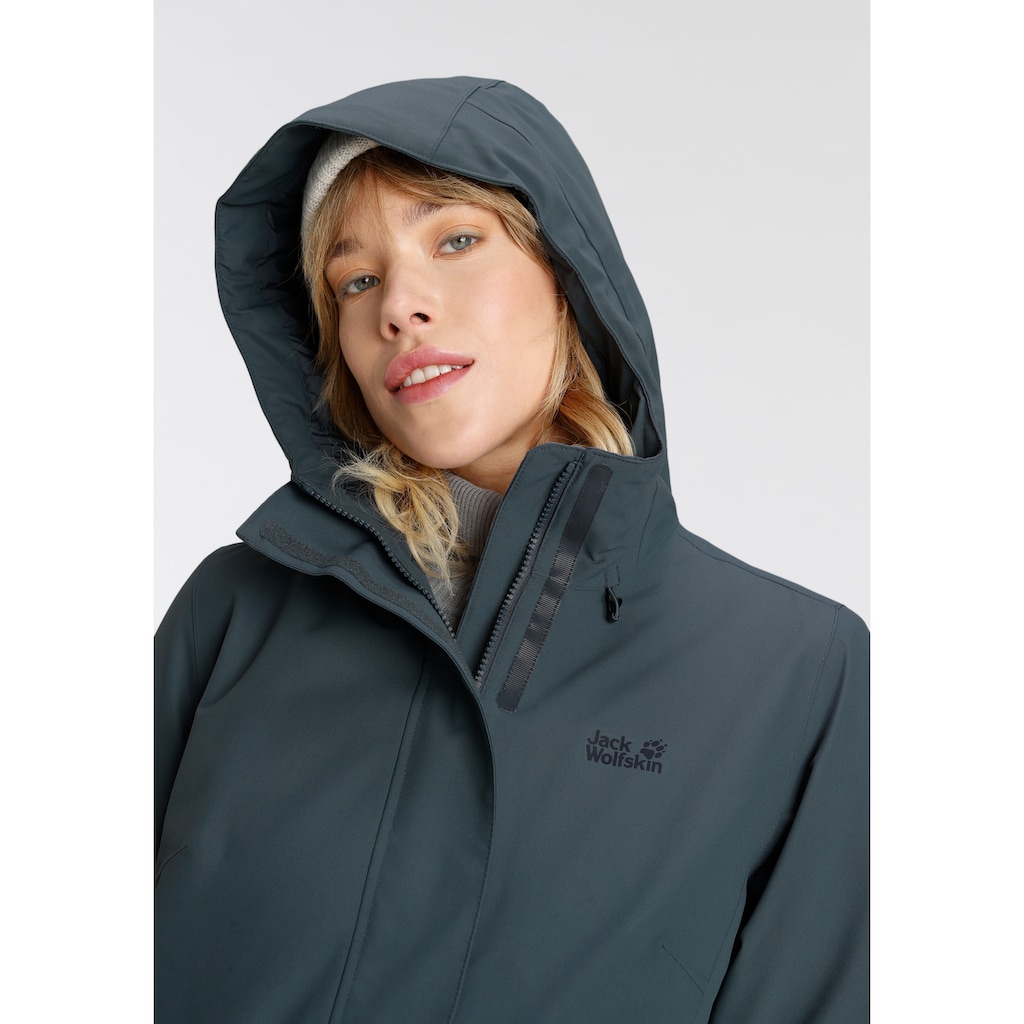 Jack Wolfskin Parka »KIOLA«, mit Kapuze