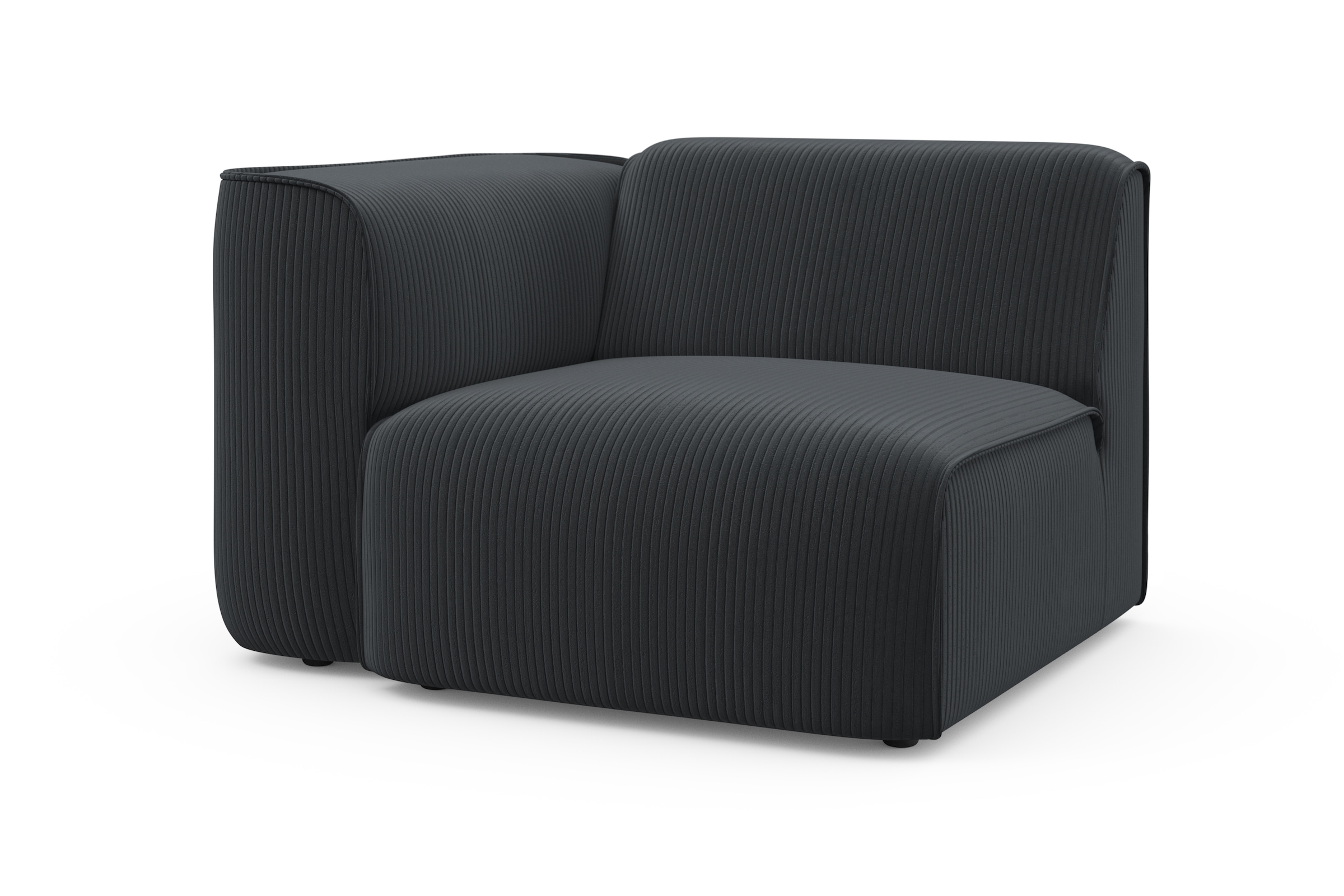 RAUM.ID Sessel »Merid Sofa-Eckelement, Maße B/T/H: 109/97/46 cm«, als Modul oder separat verwendbar, für individuelle Zusammenstellung
