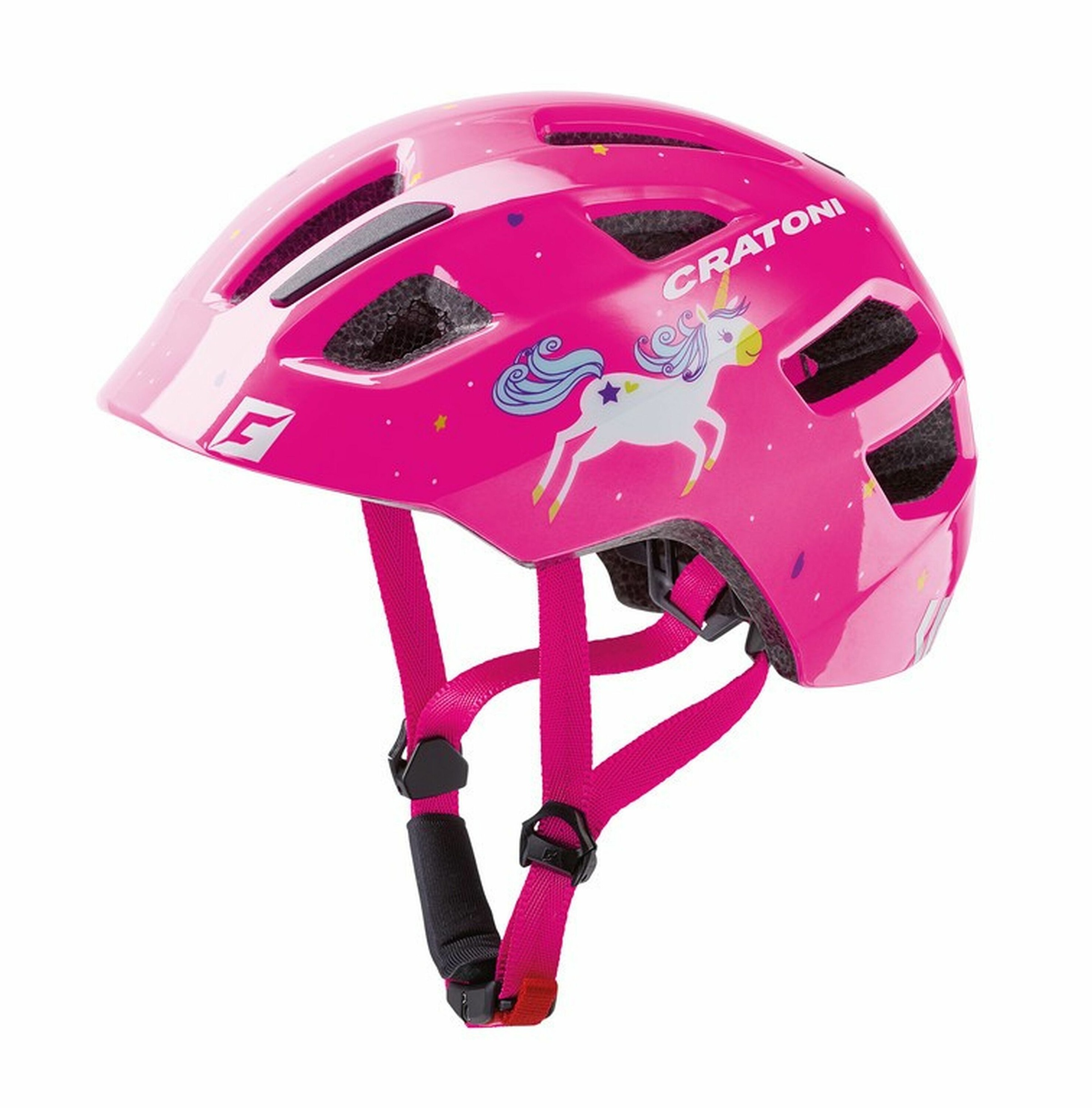 Kinderfahrradhelm »Kinderhelm Maxster pink glanz«