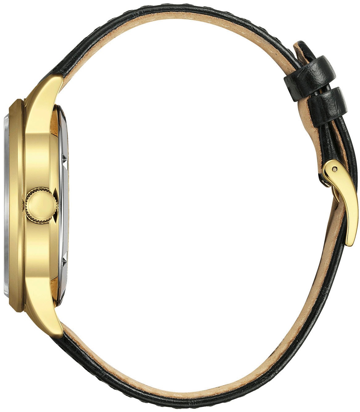 Citizen Automatikuhr »NY4058-79XC« Armbanduhr, Herrenuhr, Mechanische Uhr, Lederarmband, analog, Tag