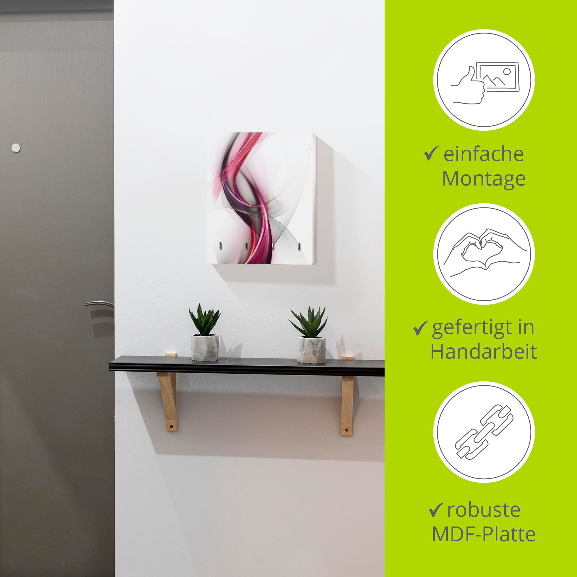 Artland Hakenleiste »Ideen«, MDF