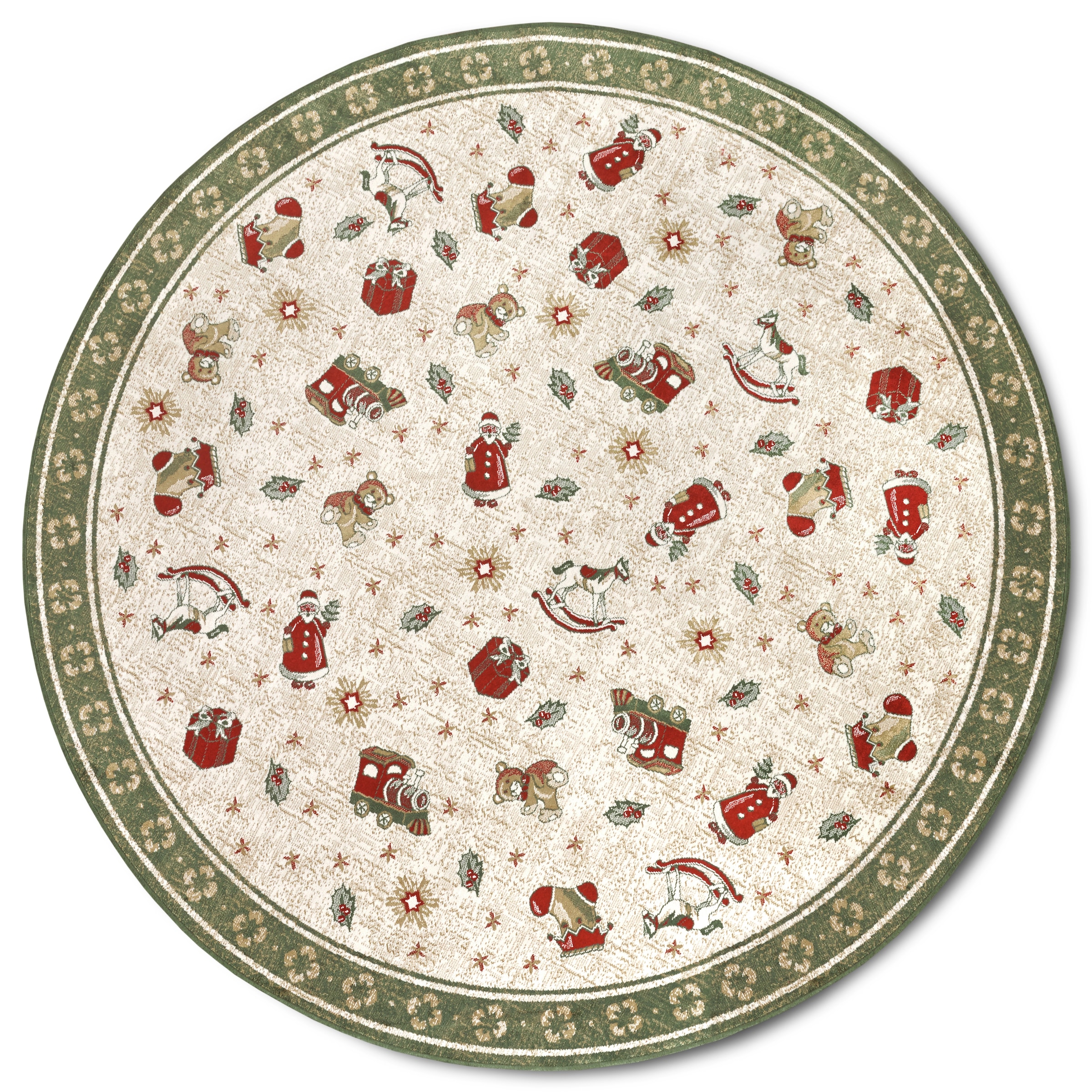 Villeroy & Boch Teppich »Nostalgic Shine Toy's Delight, eckig, rund und Läufer« rechteckig 6 mm Höhe Weihnachten, Wohnzimmer, Flur, Geschenk, Toys Delight, Dekoration