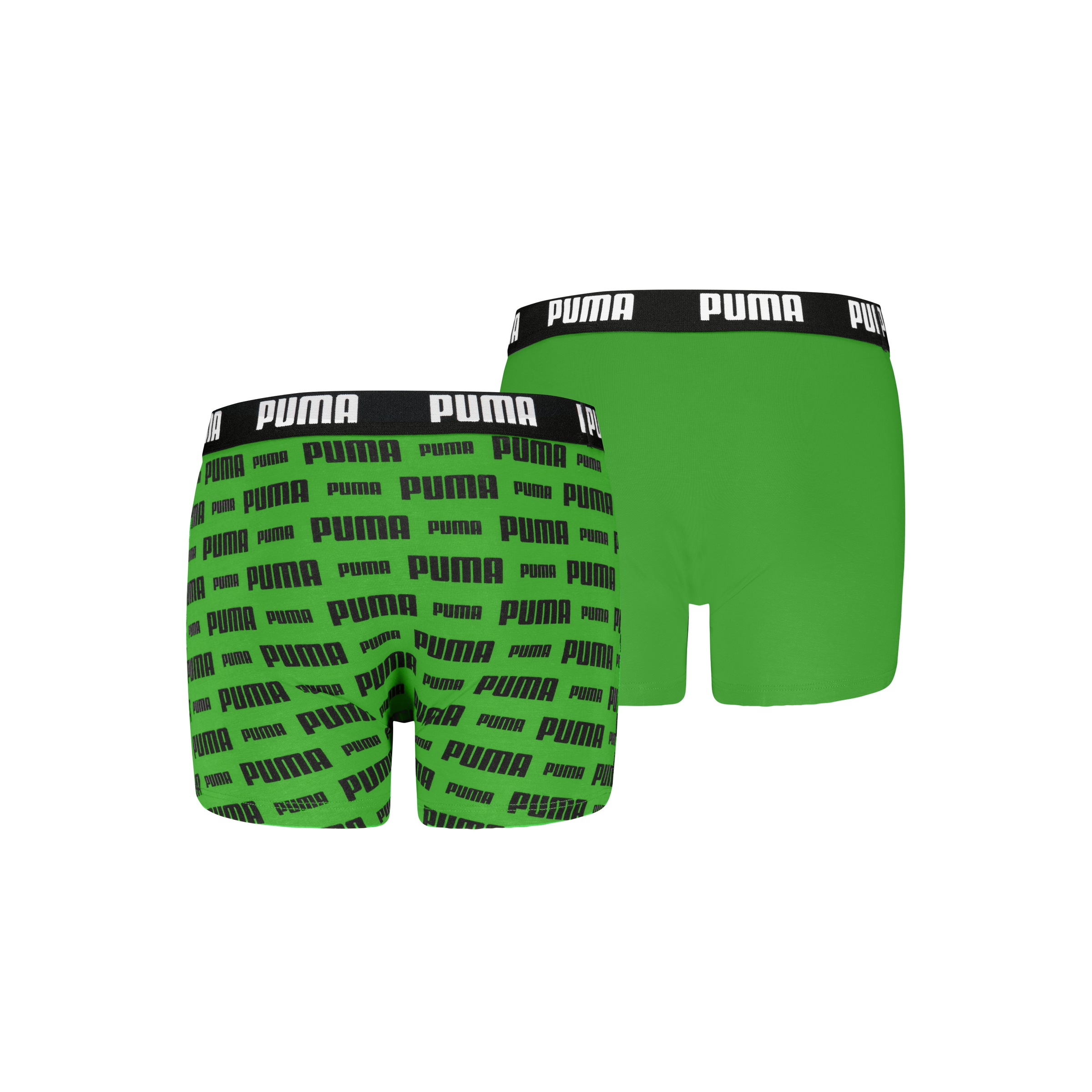 PUMA Boxershorts »PUMA BOYS EVERYDAY LOGO PRINT BOXERS 2P« Packung,  mit breitem Logobund