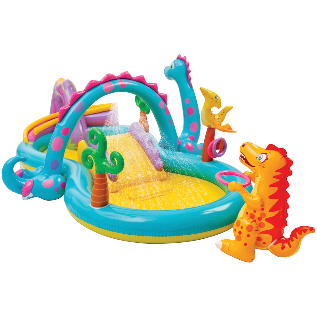 Intex Planschbecken »Dinoland Play Center«, (7 tlg.)