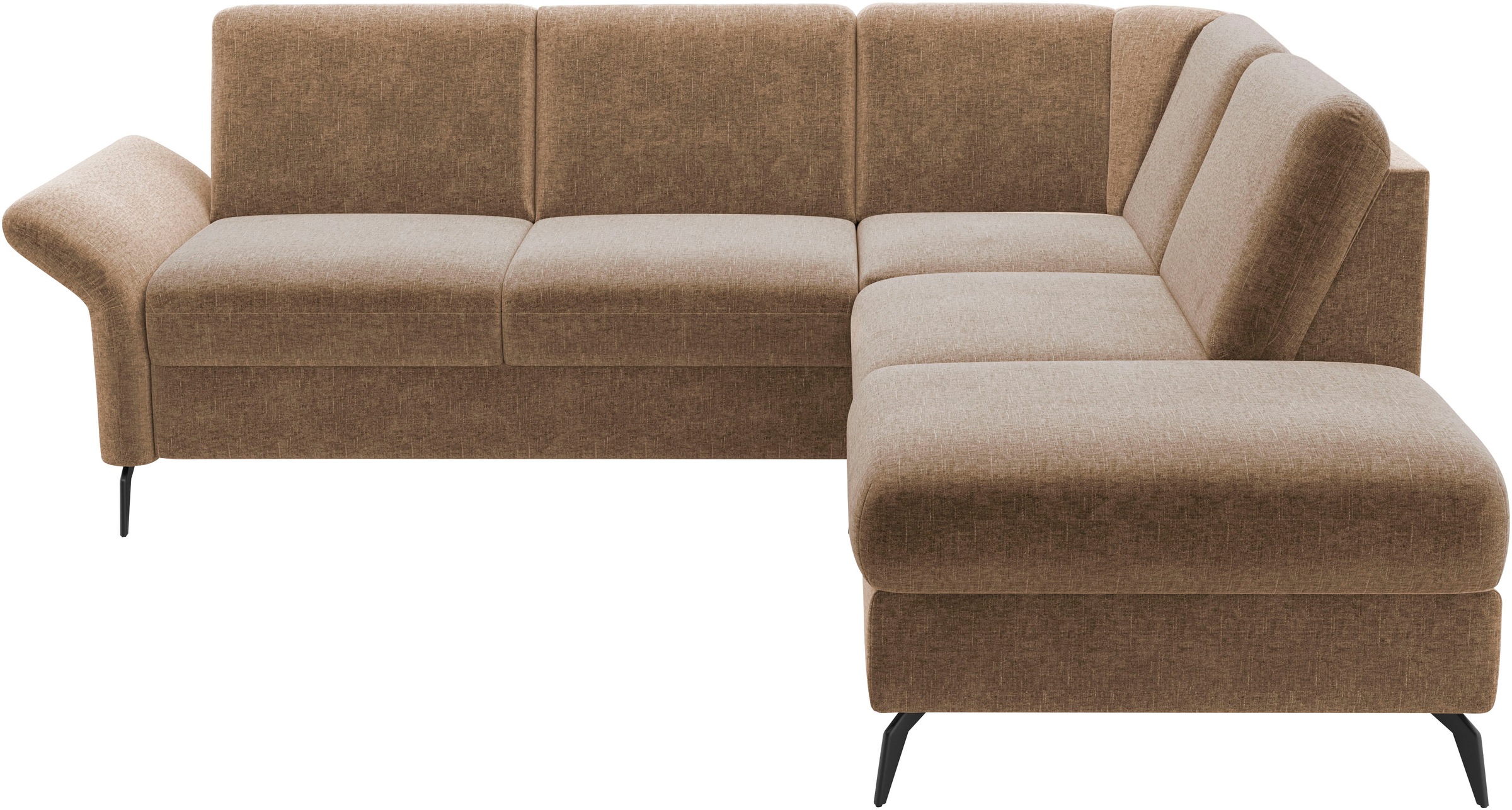 Home affaire Ecksofa »Rochelle«, wahlweise mit Bettfunktion, Bettkasten und Armteilverstellung