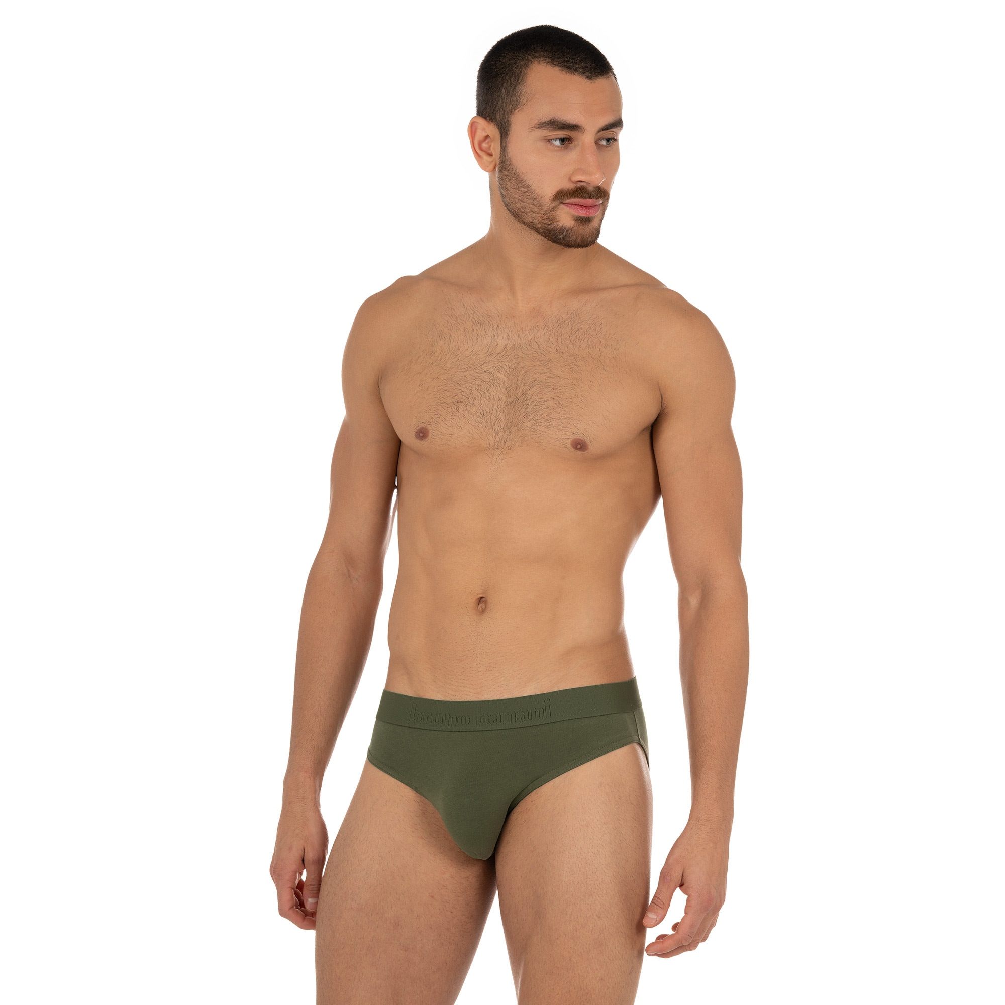 Bruno Banani Slip »Flowing«, (2er Pack), mit Logobund