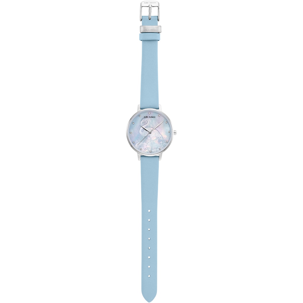 Julie Julsen Quarzuhr »Flamingo Blue, JJW1006SL-01«