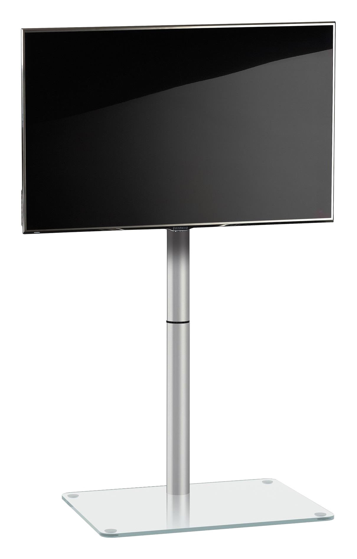 VCM Wohnzimmertisch »TV Standfuß Alu Rack Fernseh Glas Alani«