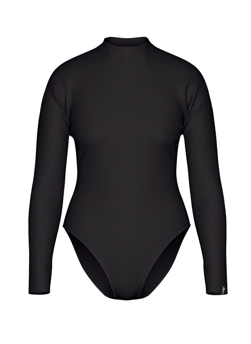Trigema Rollkragenshirt »TRIGEMA Langarm Body mit Stehkragen«, (1 tlg.)