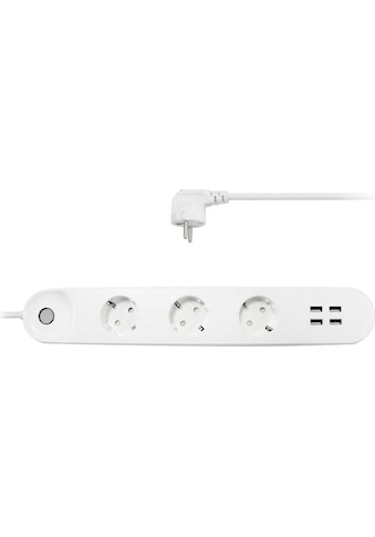 Steckdosenleiste »Hyrican Smart WIFI Steckdosenleiste 3xAC, 4xUSB, 10A, 2300W Alex«