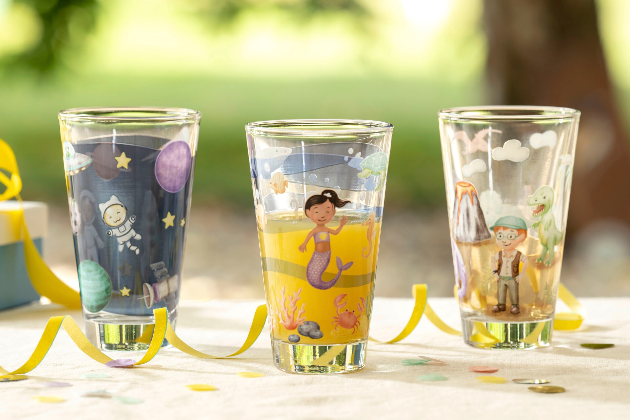 LEONARDO Becher »BAMBINI AVVENTURA Meer«, (Set, 6 tlg.), 300 ml, 6-teilig