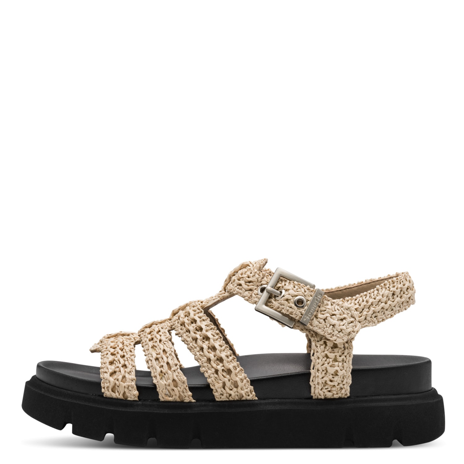 Tamaris Riemchensandale  Sommerschuh, Römersandalette in veganer Verarbeitung