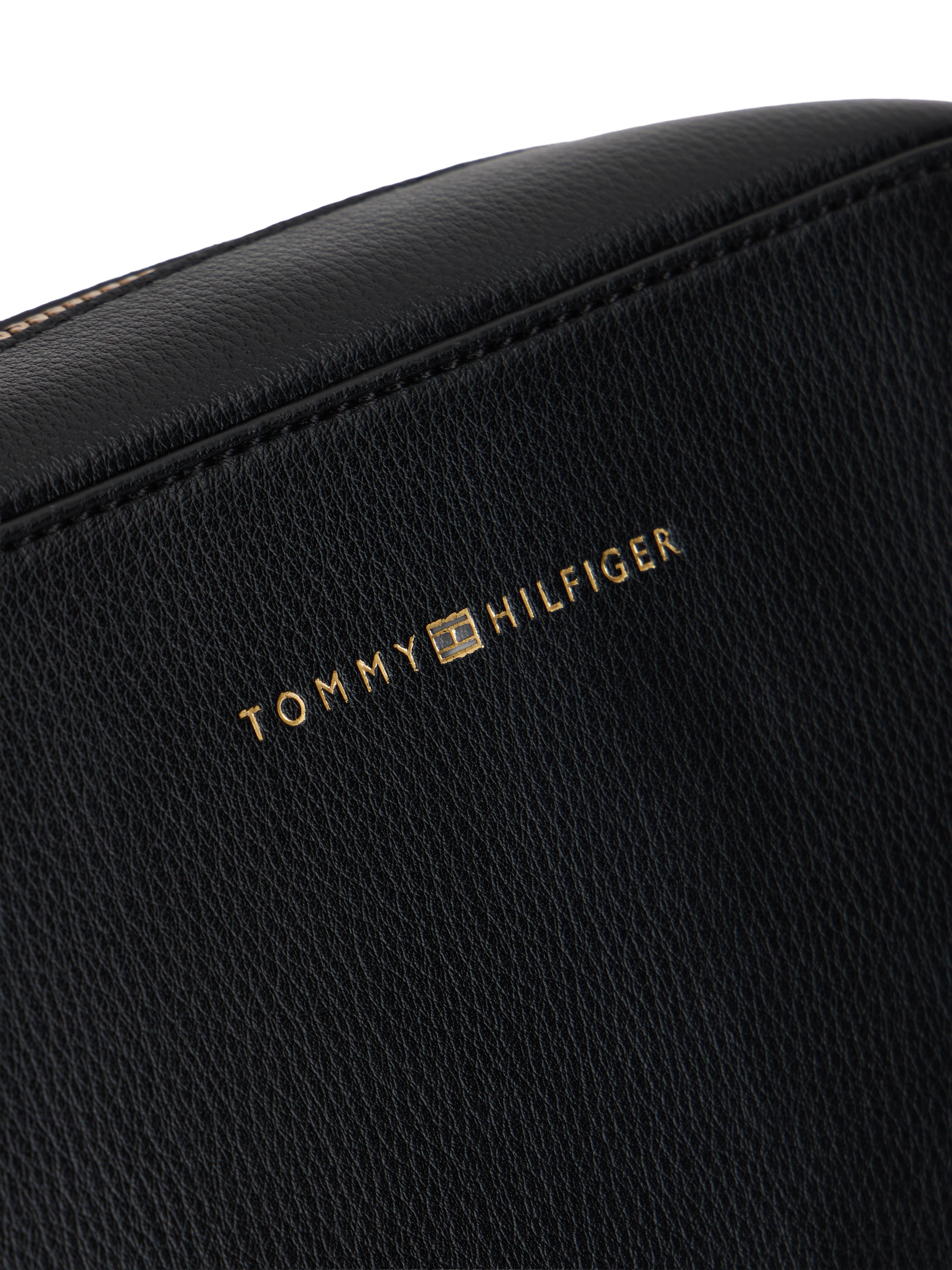 Tommy Hilfiger Umhängetasche »TH LOGO CAMERA BAG« , Damen Schultertasche, Minibag mit verstellbarem Umhängeriemen