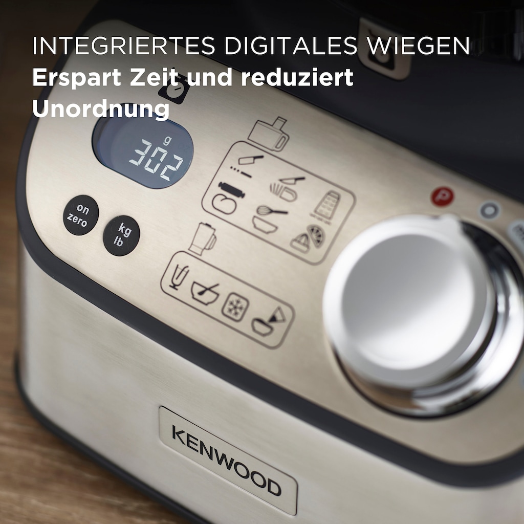 KENWOOD Kompakt-Küchenmaschine »Multipro Express Weigh+ FDM71.900SS«