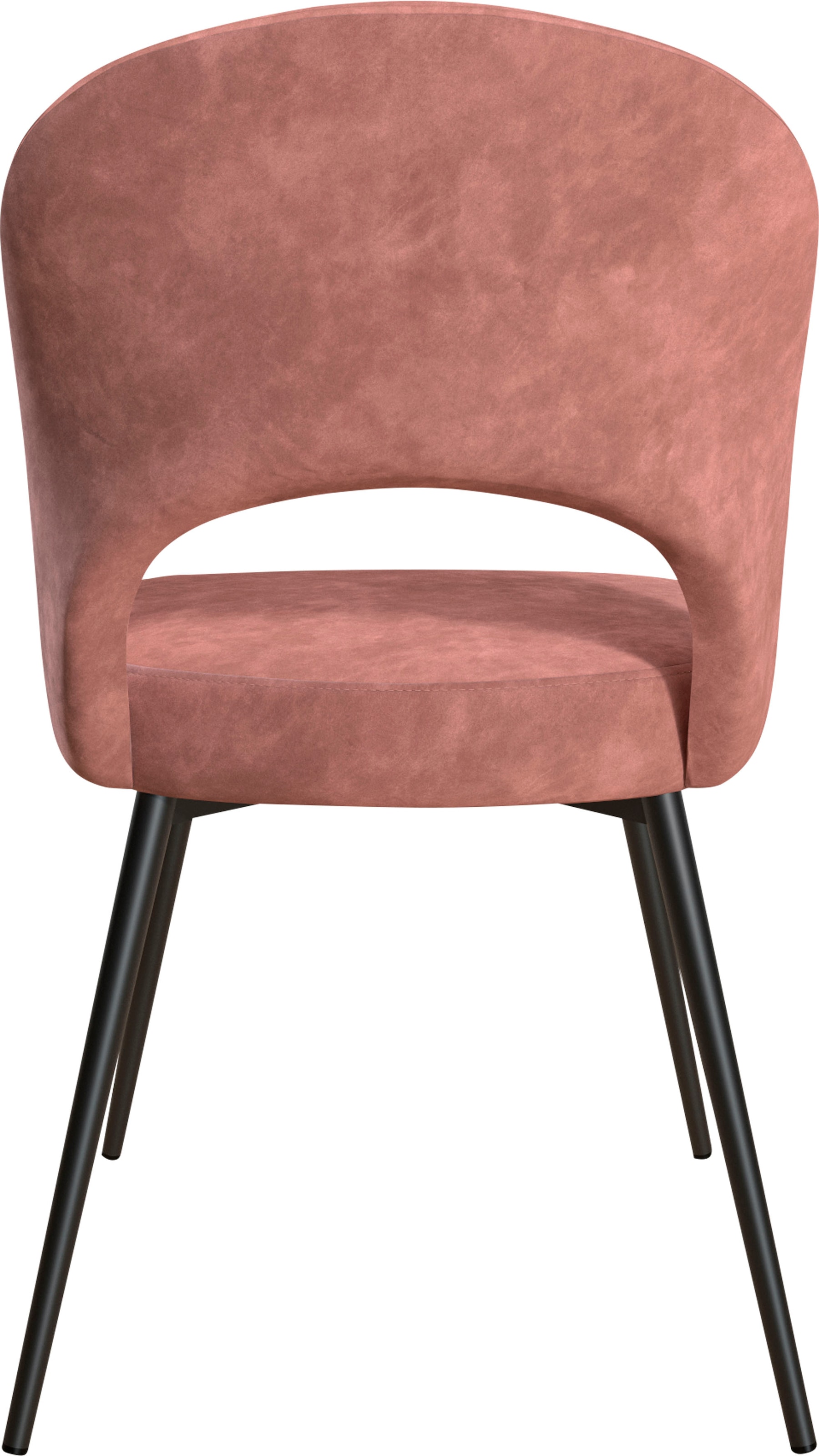 CosmoLiving by Cosmopolitan Esszimmerstuhl »Alexi«, 1 St., Veloursstoff, Metallgestell, verschiedene Farbvarianten erhältlich, Sitzhöhe 46 cm