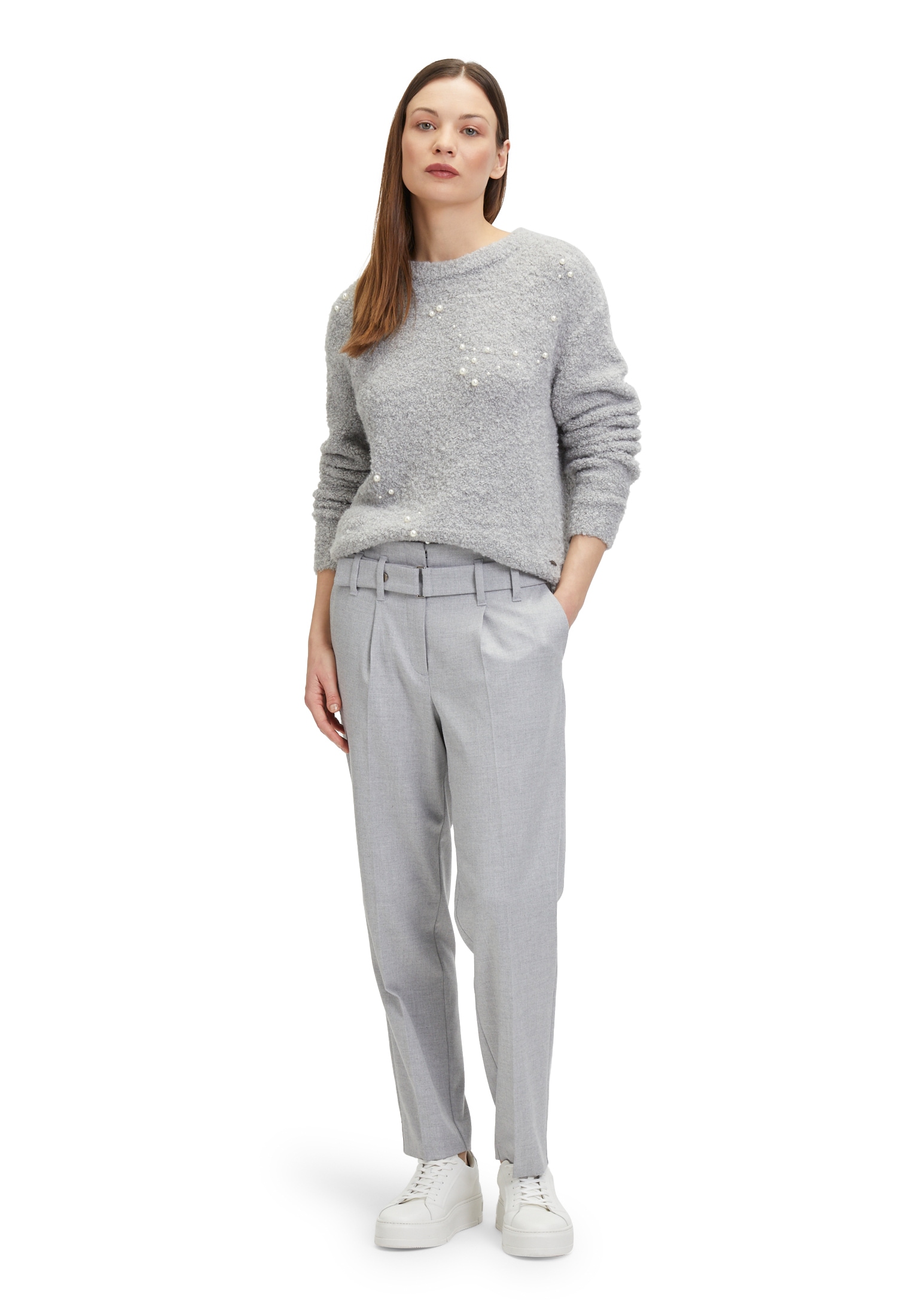 Betty&Co Stoffhose »Stoffhose mit Gürtel«