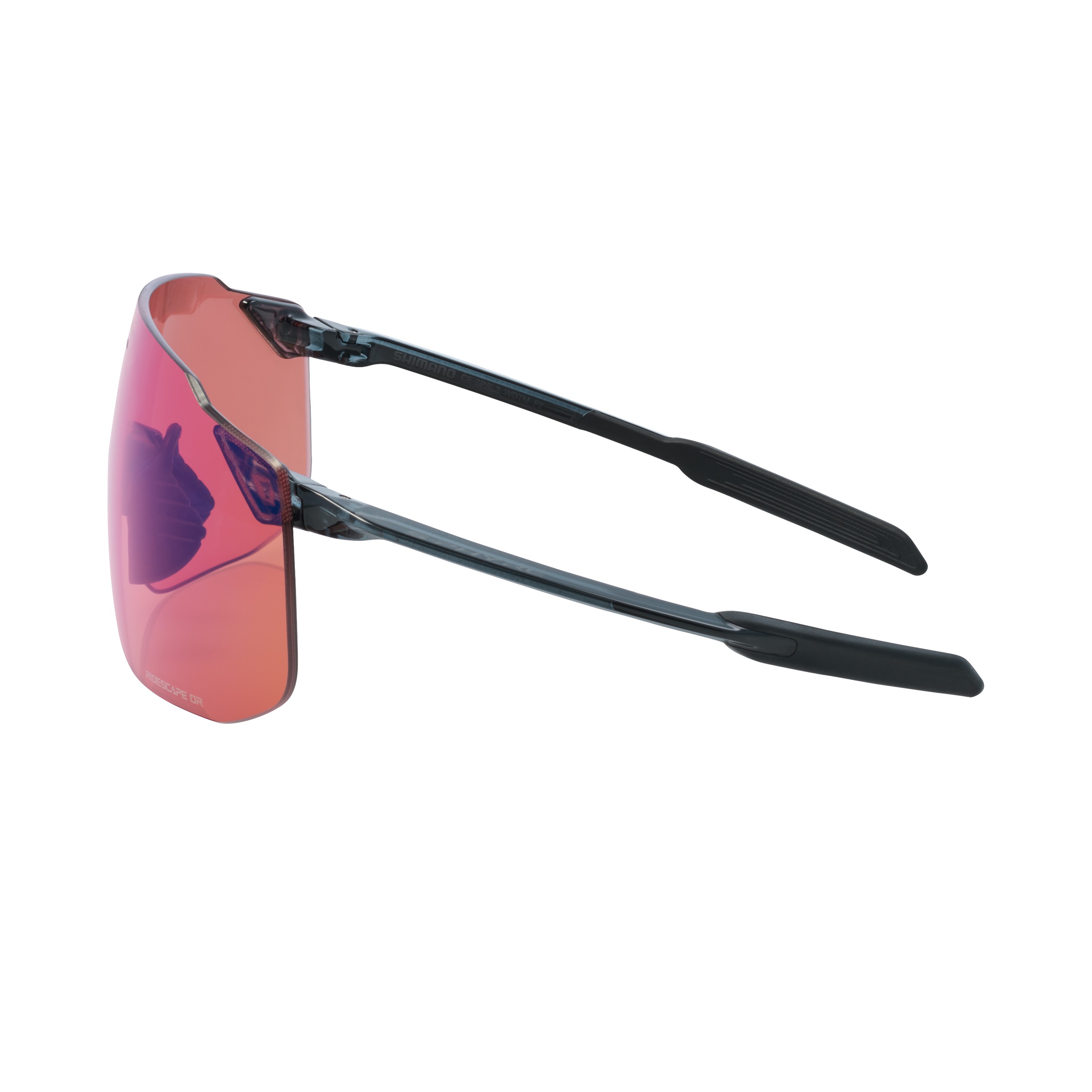 Shimano Fahrradbrille »Fahrrad- Sonnenbrille S-PHYRE SL Ridescape Off-Road, Black Sapphire«