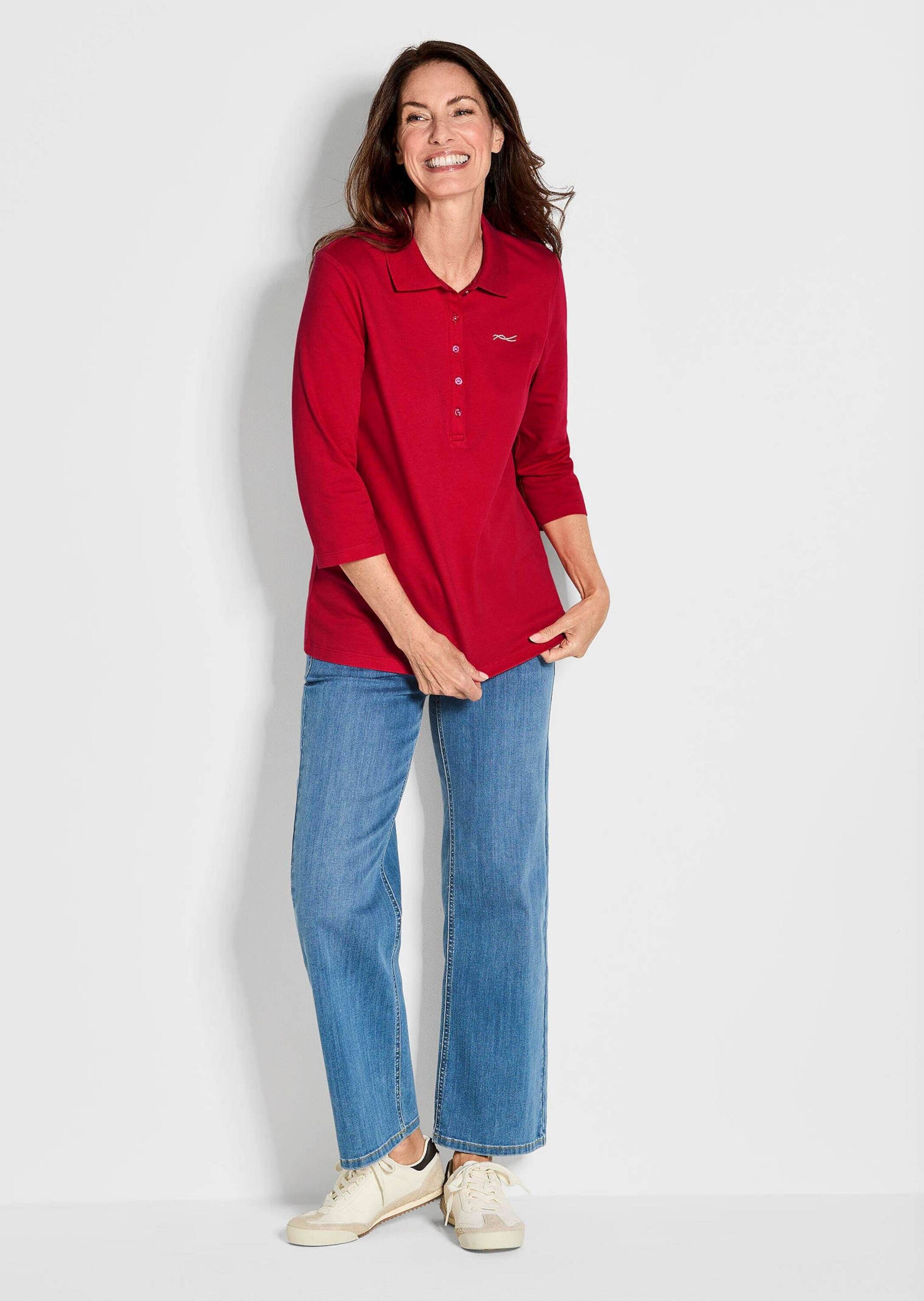 GOLDNER Poloshirt »Poloshirt in hochwertiger Pikee-Qualität«