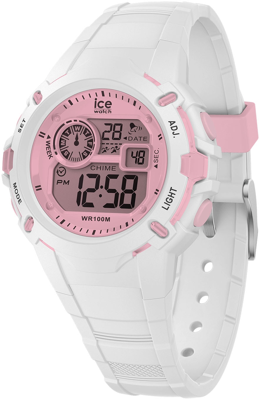 ice-watch Chronograph »ICE digit explorer - Small« Quarz,Armbanduhr,Kinderuhr,Lernuhr,Geburtstag,Schulanfang,Geschenkidee