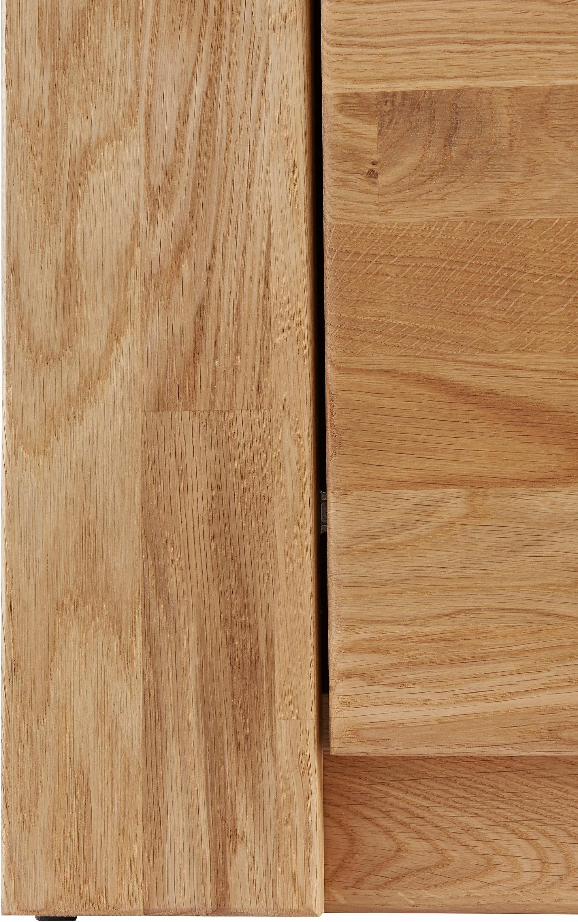 Home affaire Sideboard »Kolding«, Breite 200 cm mit 2 Glastüren und 2 Holztüren