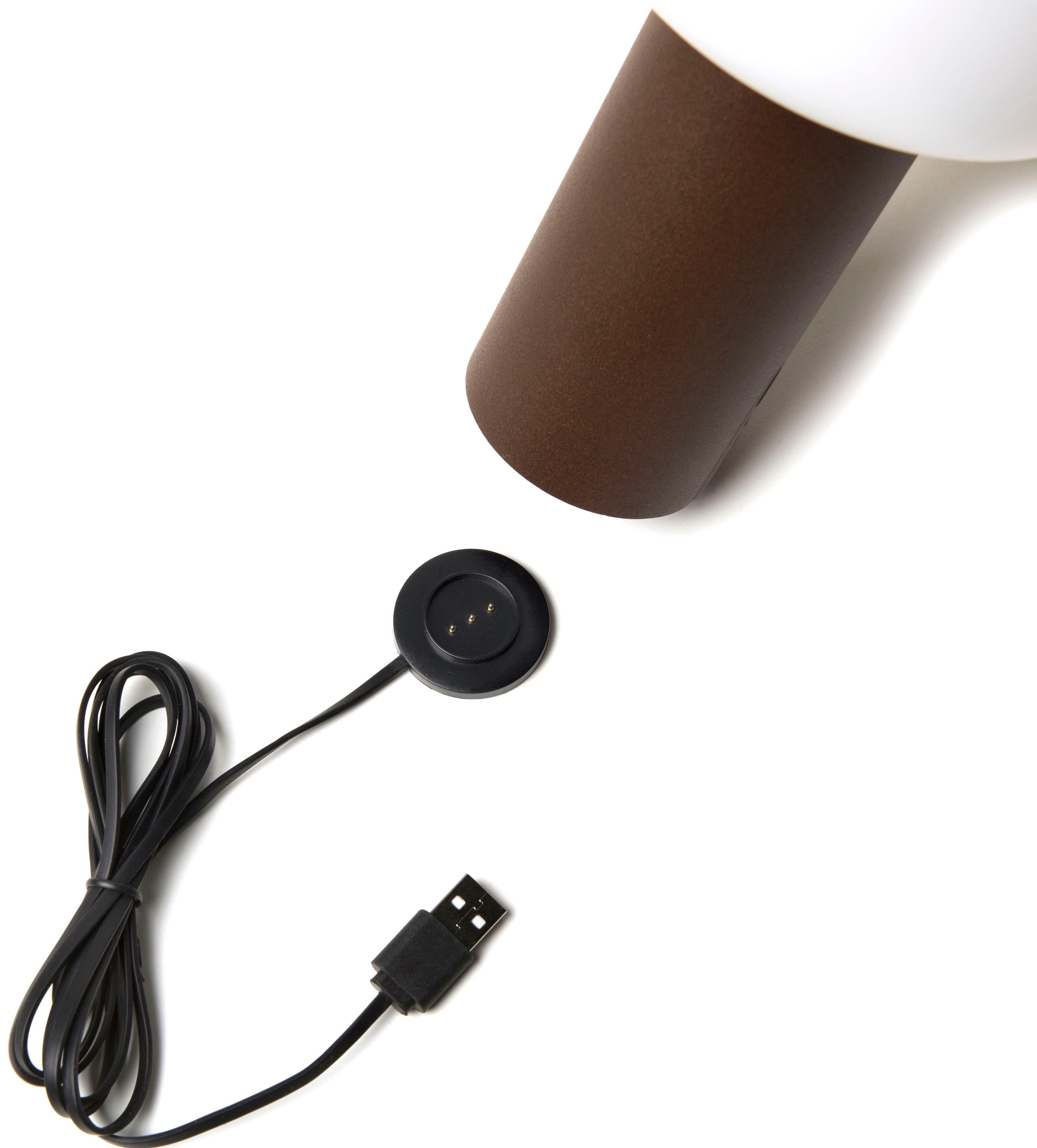 KONSTSMIDE LED Tischleuchte »Antibes«, Leuchtmittel LED-Modul | LED fest integriert, Antibes USB-Tischleuchte, 2700/3000/4000K+RGB, dimmbar