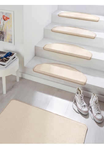 HANSE Home Stufenmatte »Fancy«, halbrund, 7 mm Höhe, Kurzflor Fußmatten, große... kaufen