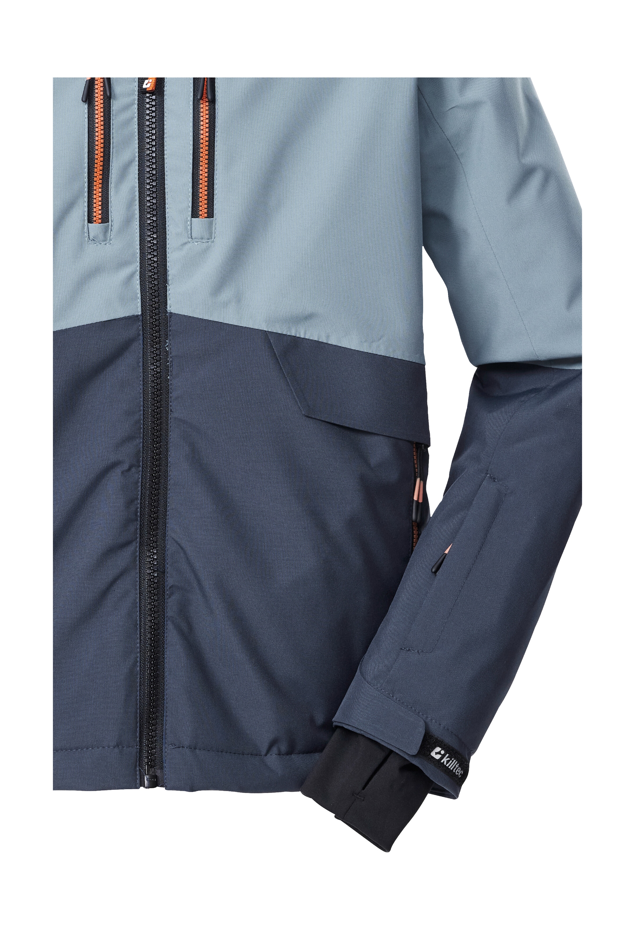 Killtec Skijacke »KSW 201 BYS SKI JCKT« Stylische, wasser- und winddichte Skijacke mit reflektierenden Details
