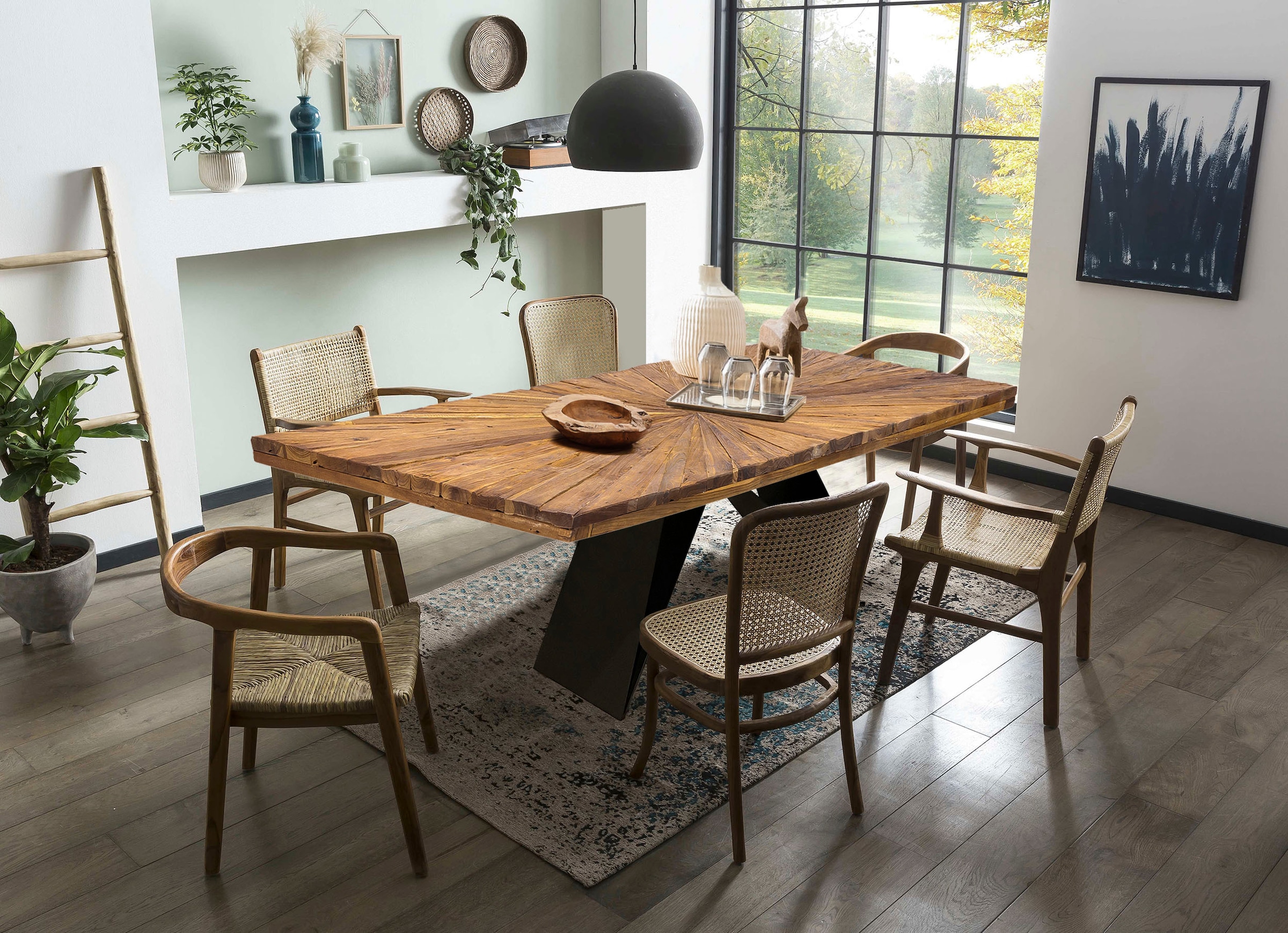 SIT Esstisch 1 Stk. tlg. Plattenstärke 5 cm massiv