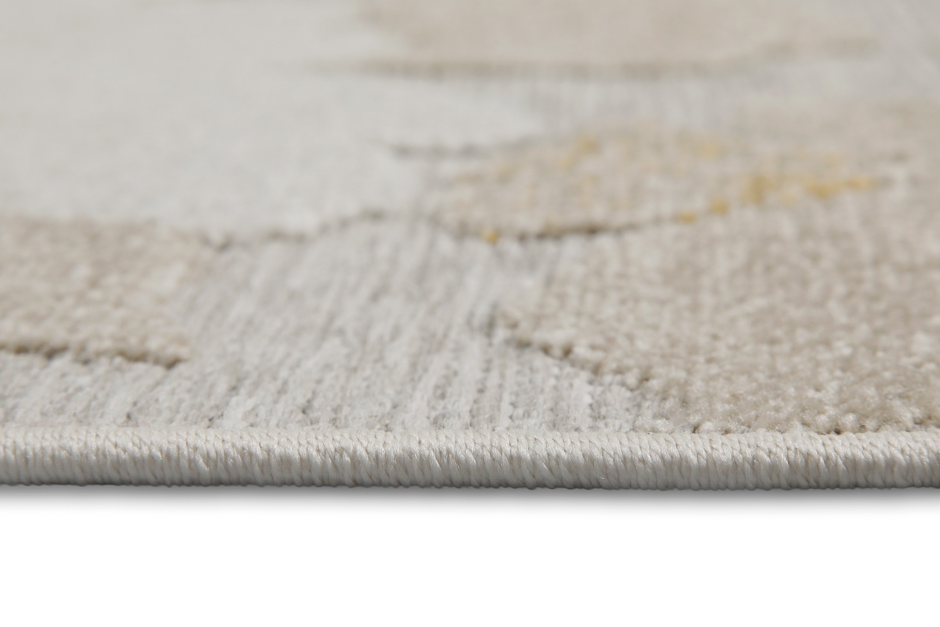 Wecon home Outdoorteppich »Beach Flower«, rund, 5 mm Höhe, für Innen & Außen, strapazierfähig, pflegeleicht, Hoch-Tief Effekt