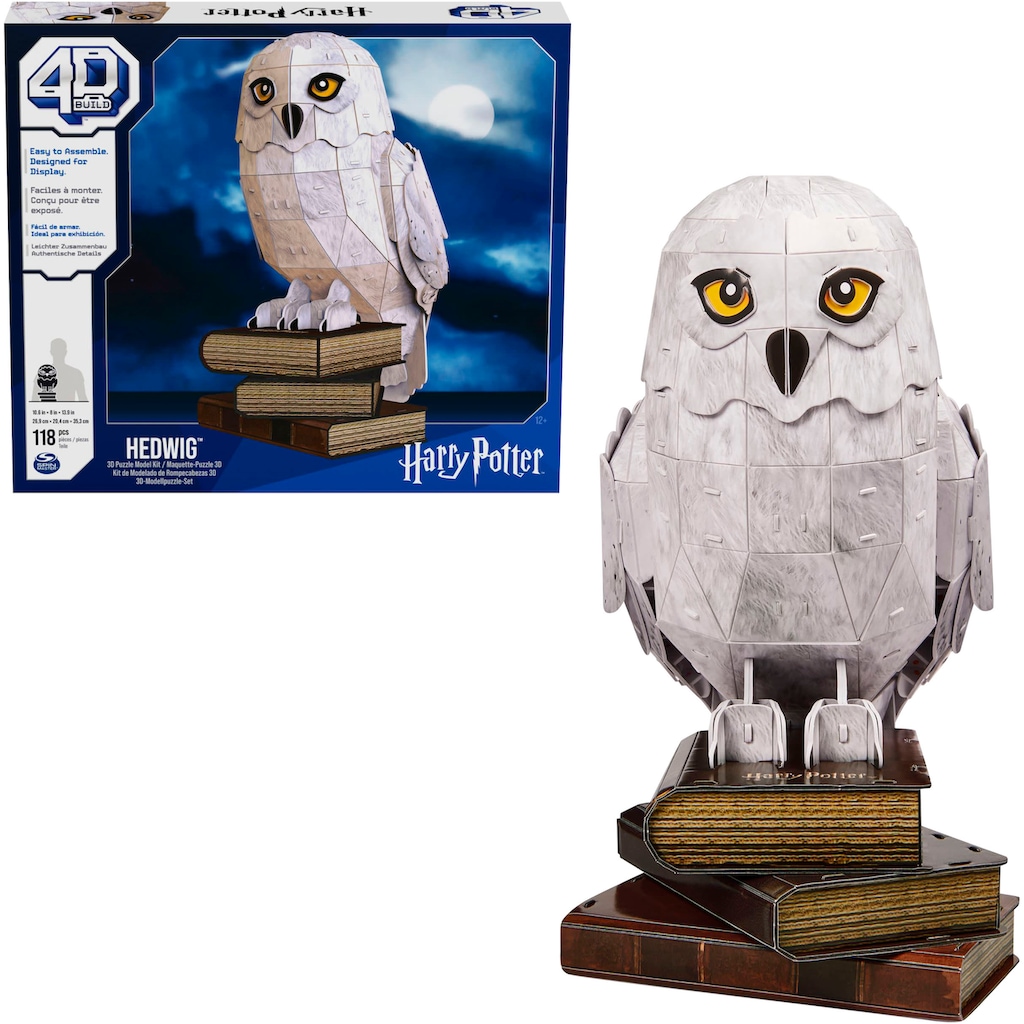 Spin Master 3D-Puzzle »4D Build - Harry Potter - Hedwig Eule«