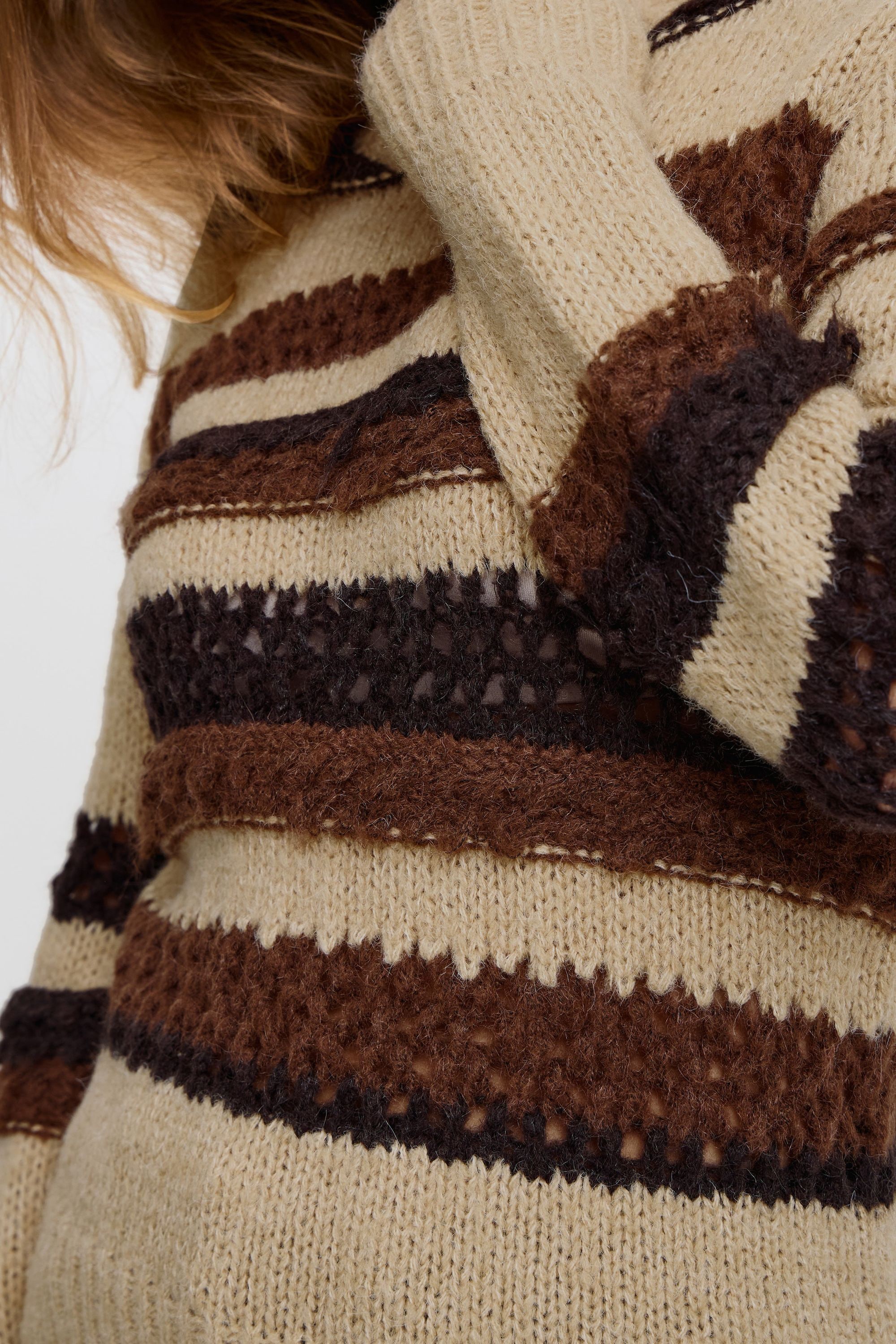 Pulz Jeans Strickfleece-Pullover »Strickpullover PZJACKIE Pullover«