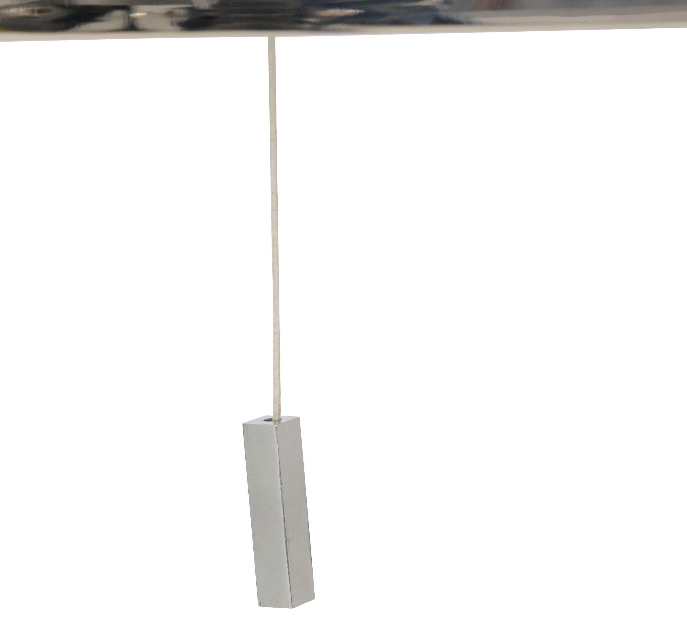 näve Stehlampe »Alfa«, 1 flammig, Leuchtmittel E27 | ohne Leuchtmittel, Flurleuchte H: 150,5cm, 1xE27, dunkelgrau/chrom, IP20