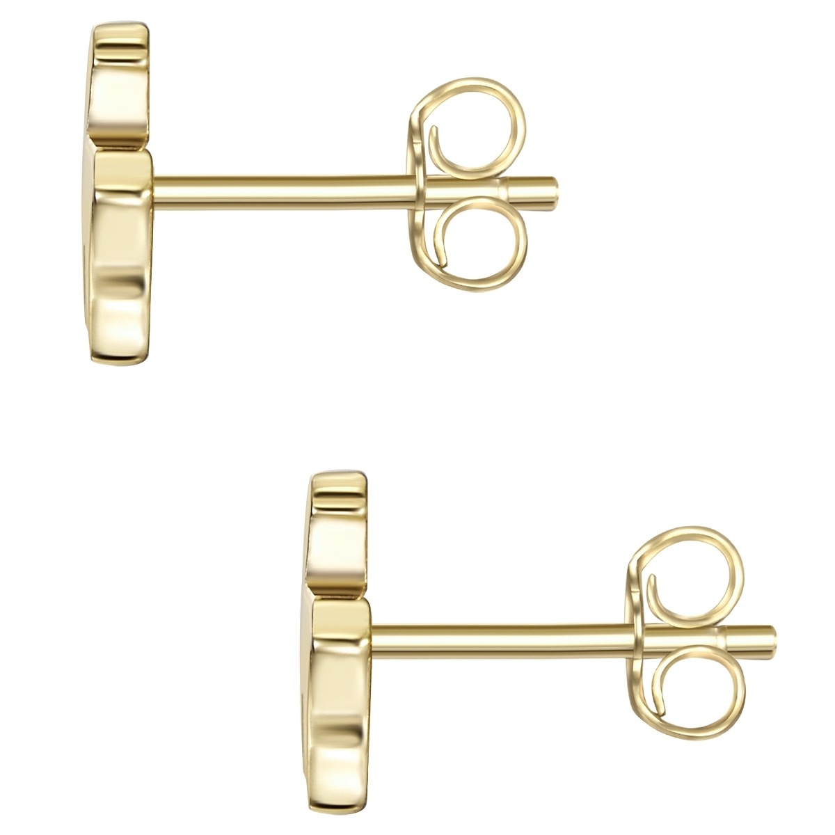 Glanzstücke München Paar Ohrstecker »Set: GSM162« in Alpaka Optik