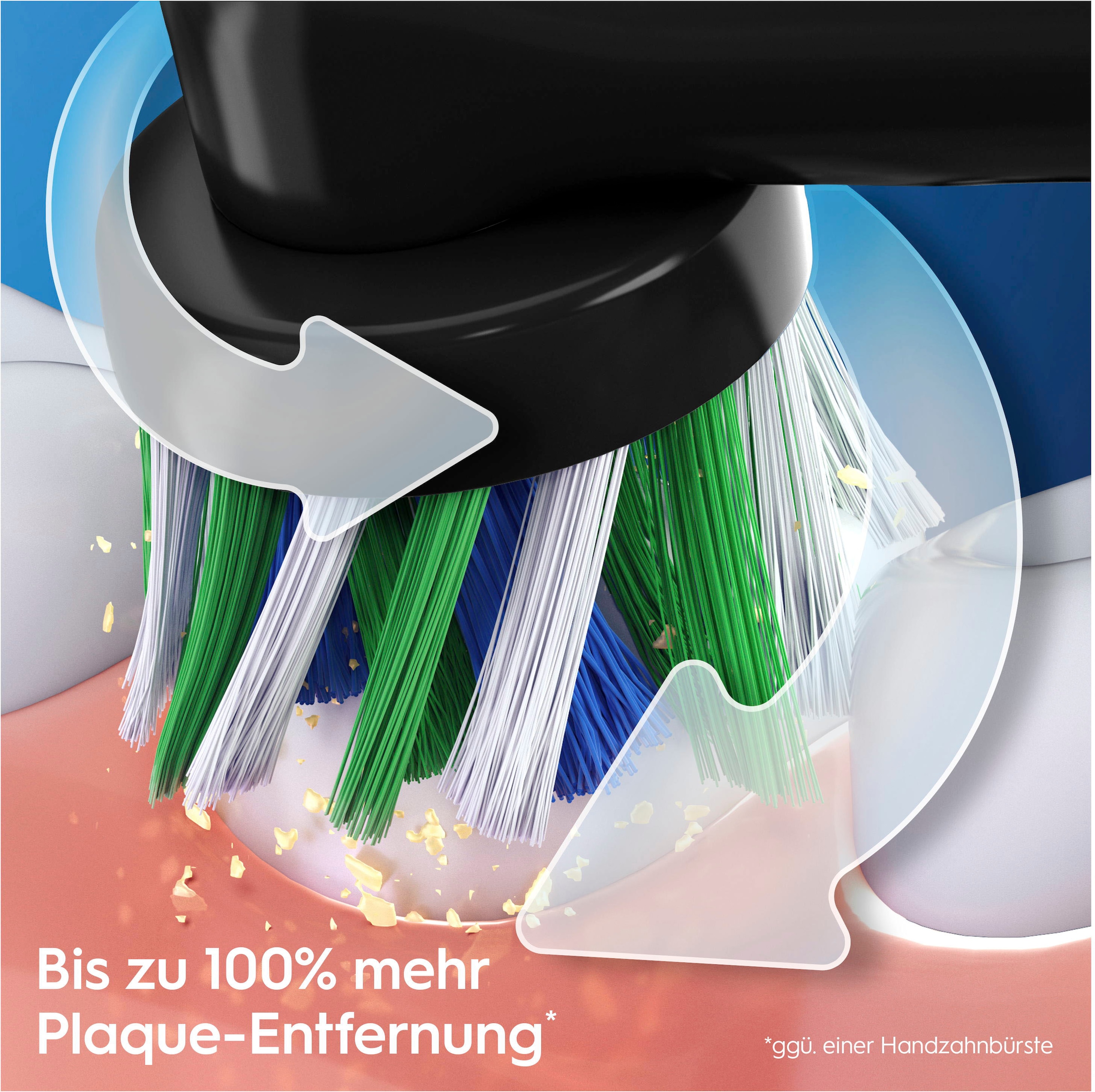 Oral-B Elektrische Zahnbürste »Vitality Pro«, 2 St. Aufsteckbürsten, 3 Putzmodi, Doppelpack