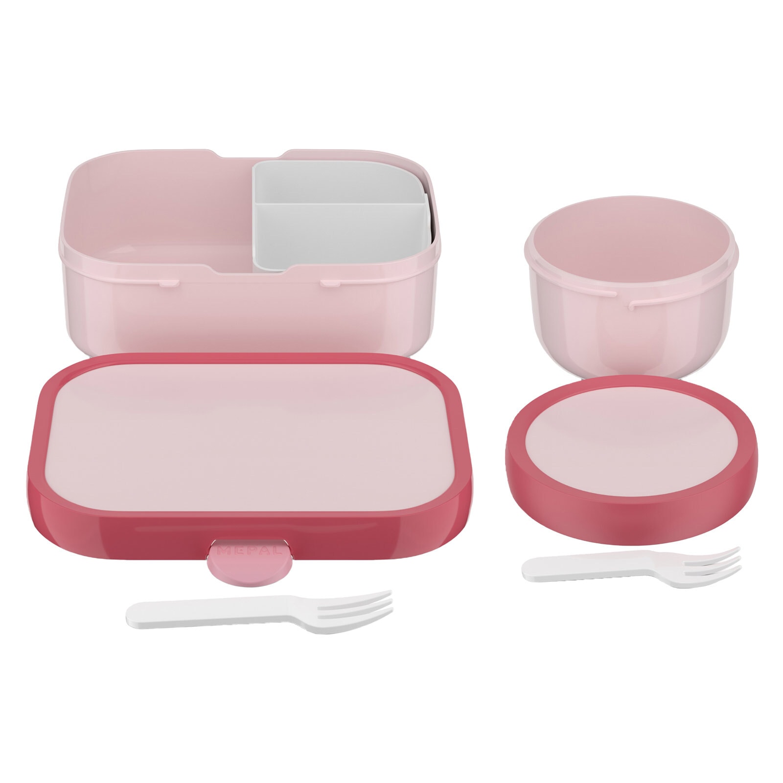 Mepal Lunchbox »Obst- und Bentobox Campus (2025) 300 & 750 ml 2er Set« Spülmaschinengeeignet