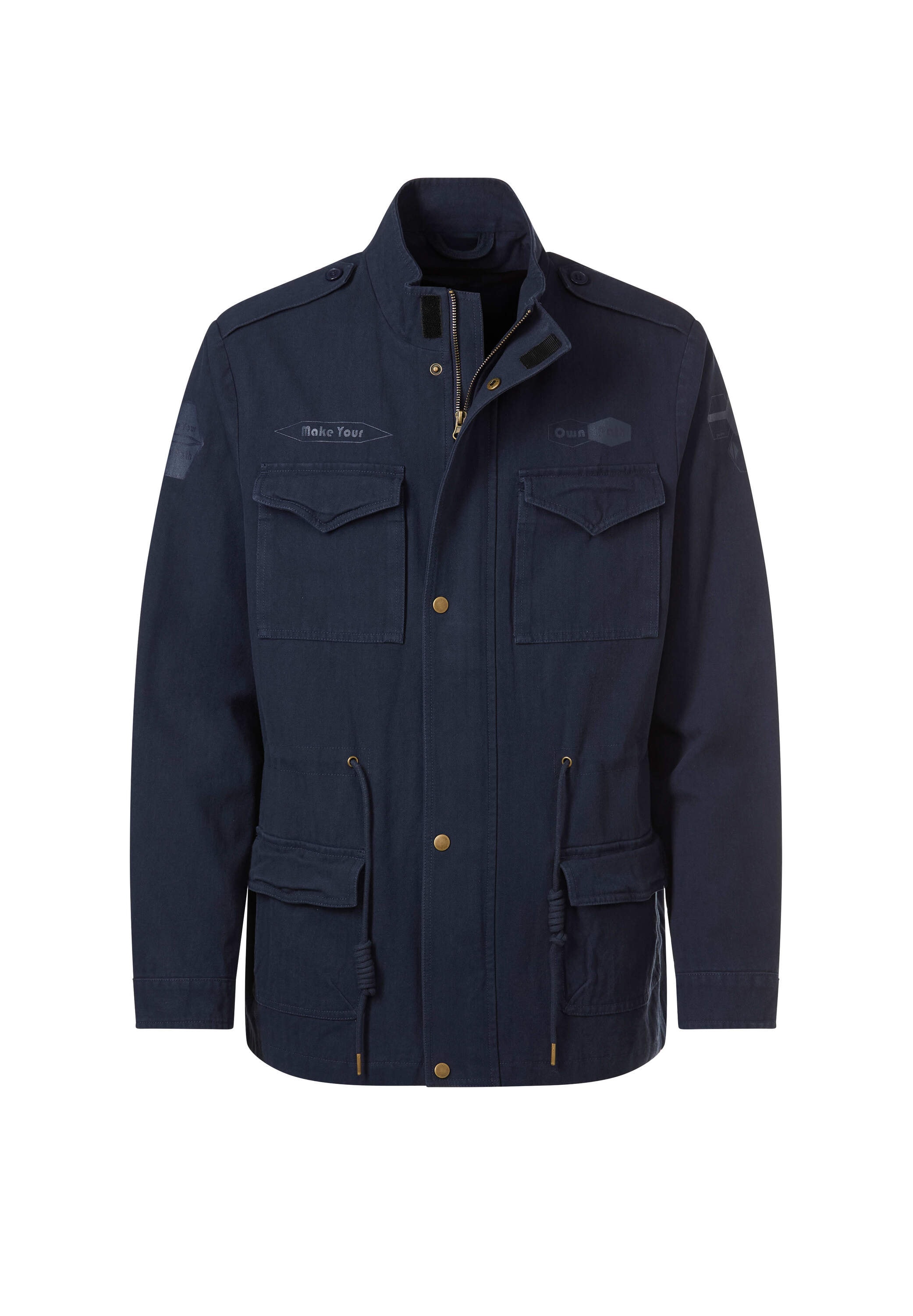 Witt Langjacke »Longjacke Longjacke mit Schulterriegel« ohne Kapuze