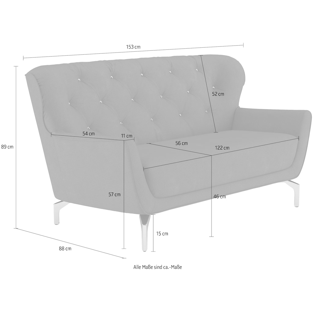 sit&more 2-Sitzer »Orient 3 V«