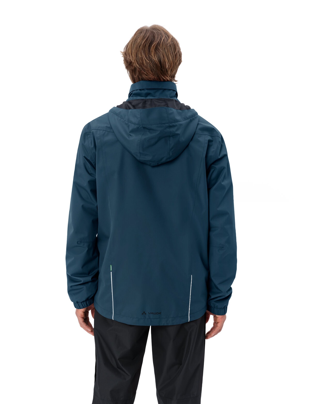 VAUDE Fahrradjacke »Men's Escape Bike Light Jacket« mit Kapuze mit leichtem Material, mit Reißverschlusstaschen