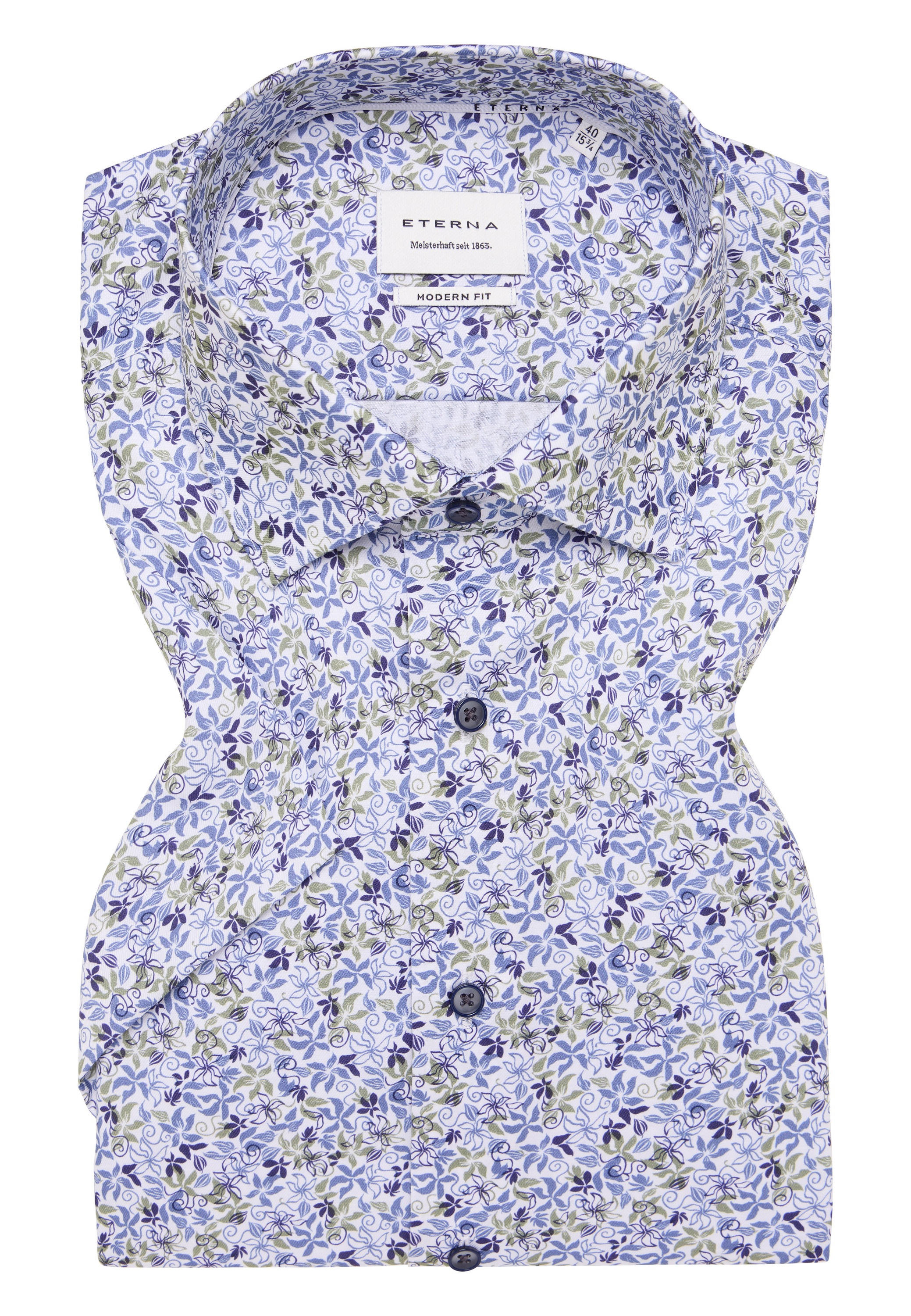 Eterna Kurzarmhemd »MODERN FIT«, NON IRON (bügelfrei)