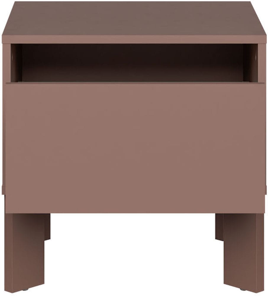 FORTE Nachtkommode »Tahoe Nachtkommode, grifflos, Schubkasten« B/H/T 48,2/47,5/41,4 cm