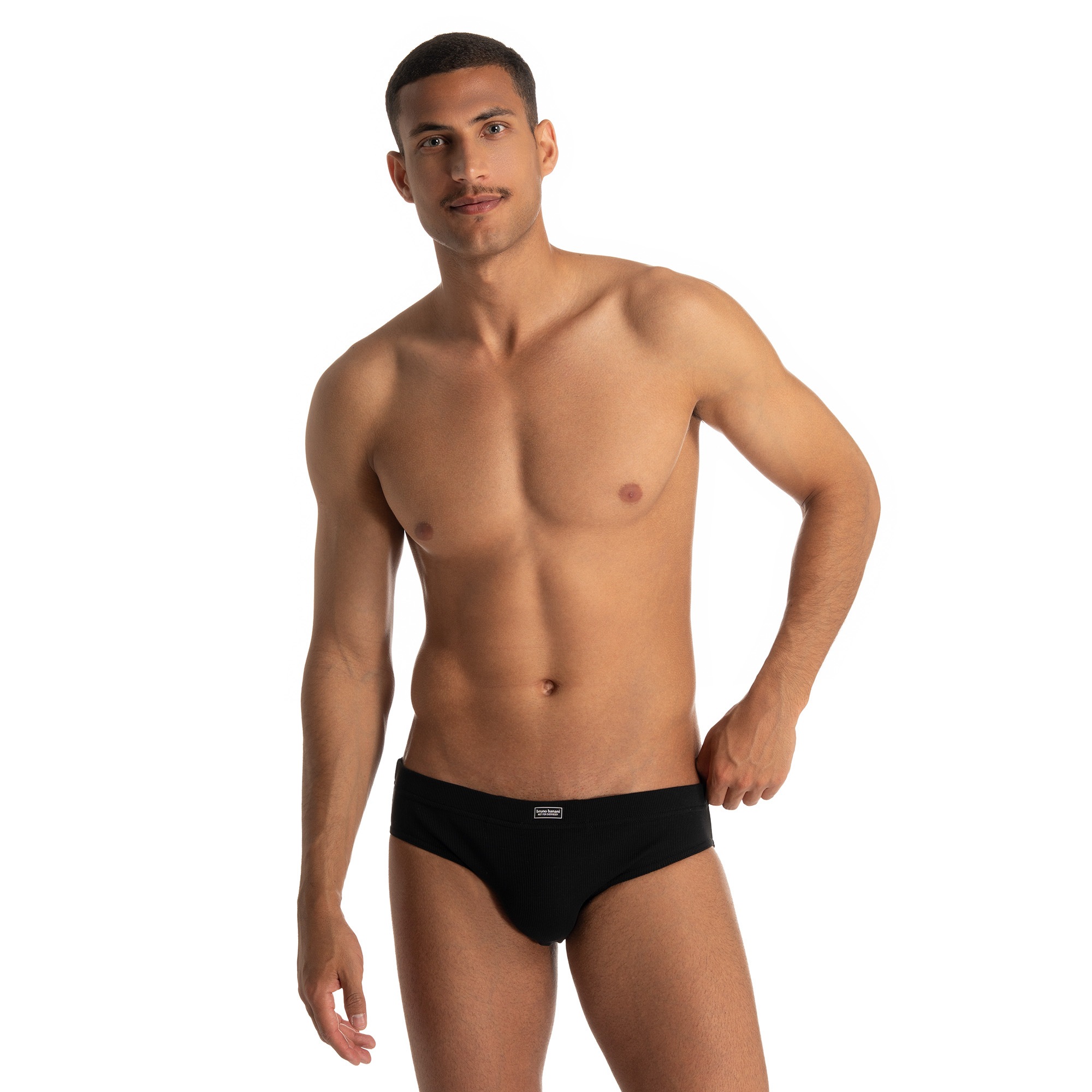 Bruno Banani Slip »FINE RIB« Feinripp, Komfortbündchen